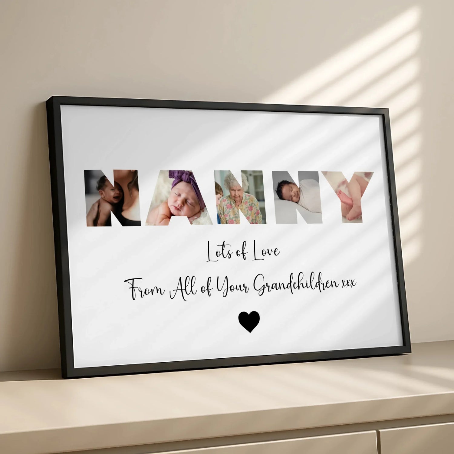 Gifts for Nanny: Personalised Photo Ideas She'll Actually Love