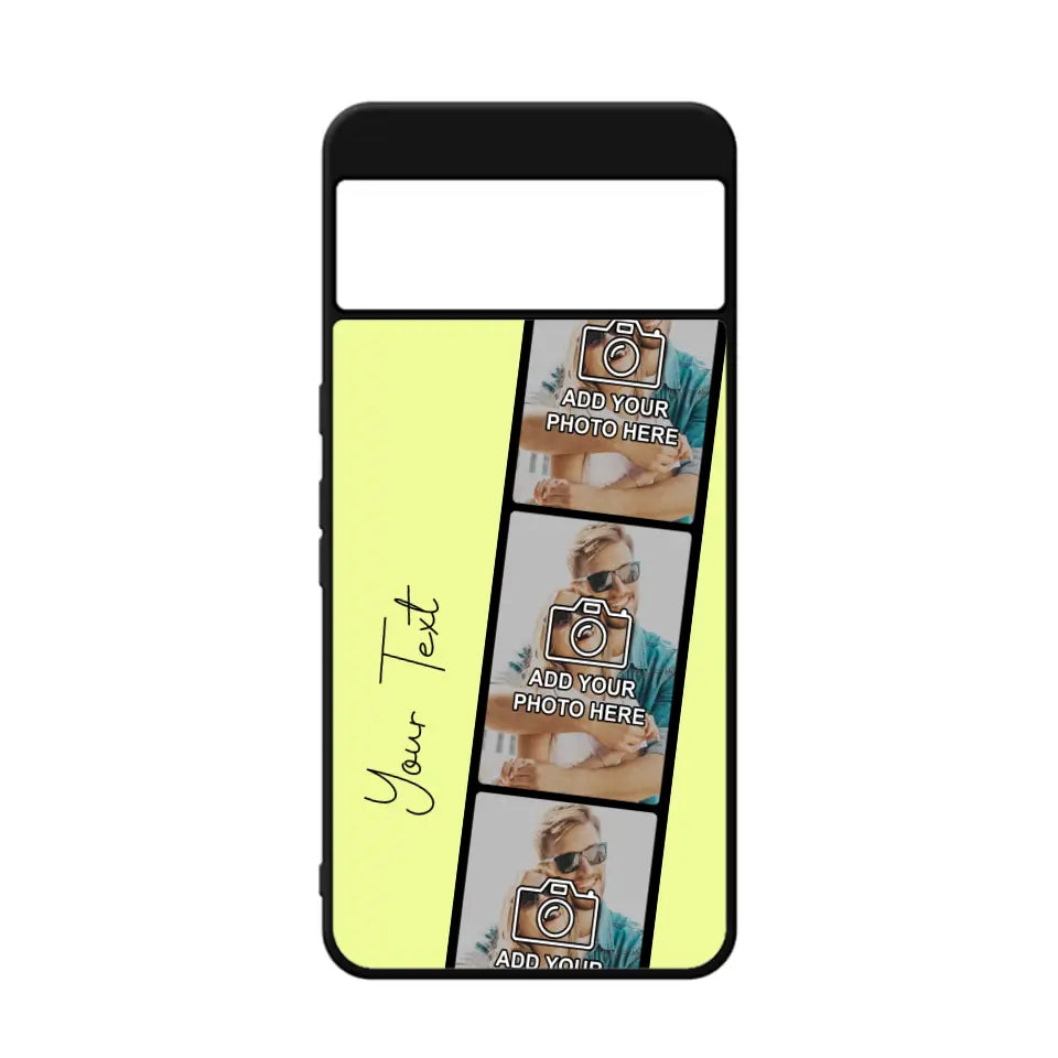 Custom Personalised Film Reel No.8 Rubber TPU Case for iPhone, Samsung & Pixel