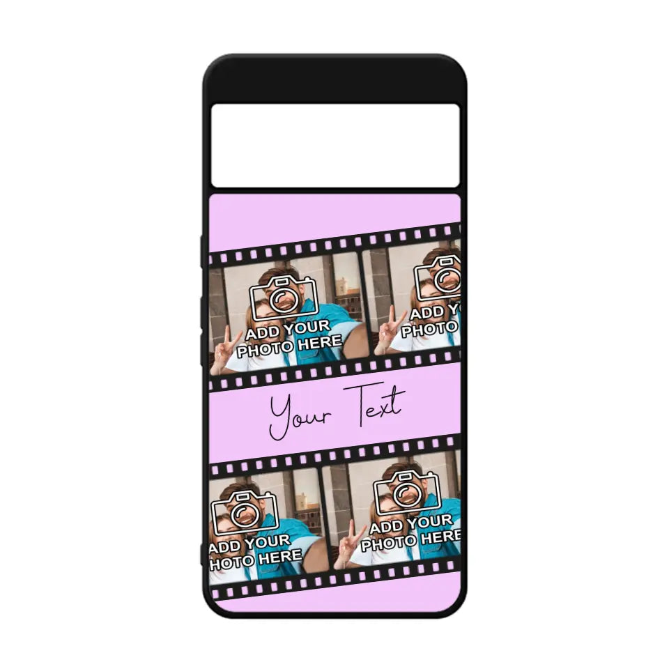 Custom Personalised Film Reel No.4 Rubber TPU Case for iPhone, Samsung & Pixel