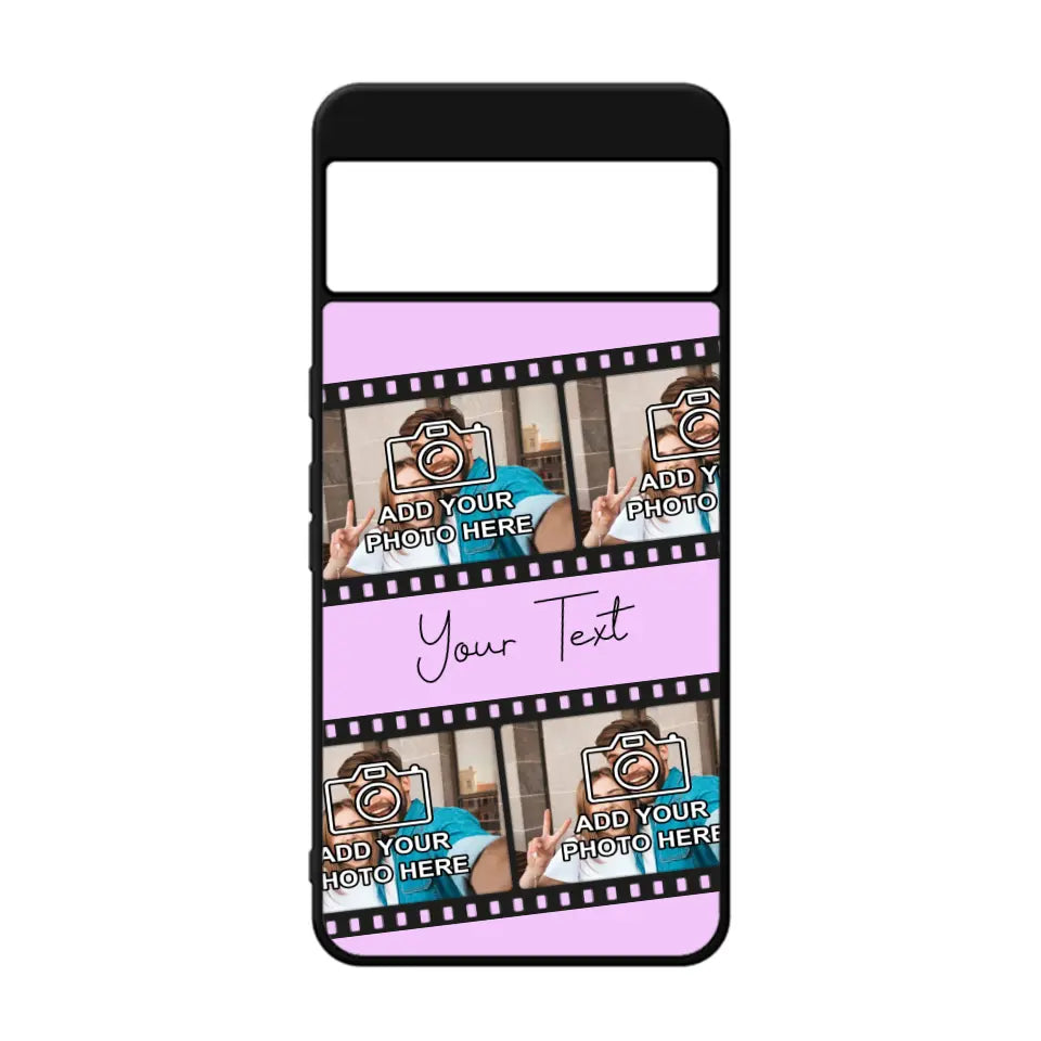 Custom Personalised Film Reel No.4 Rubber TPU Case for iPhone, Samsung & Pixel
