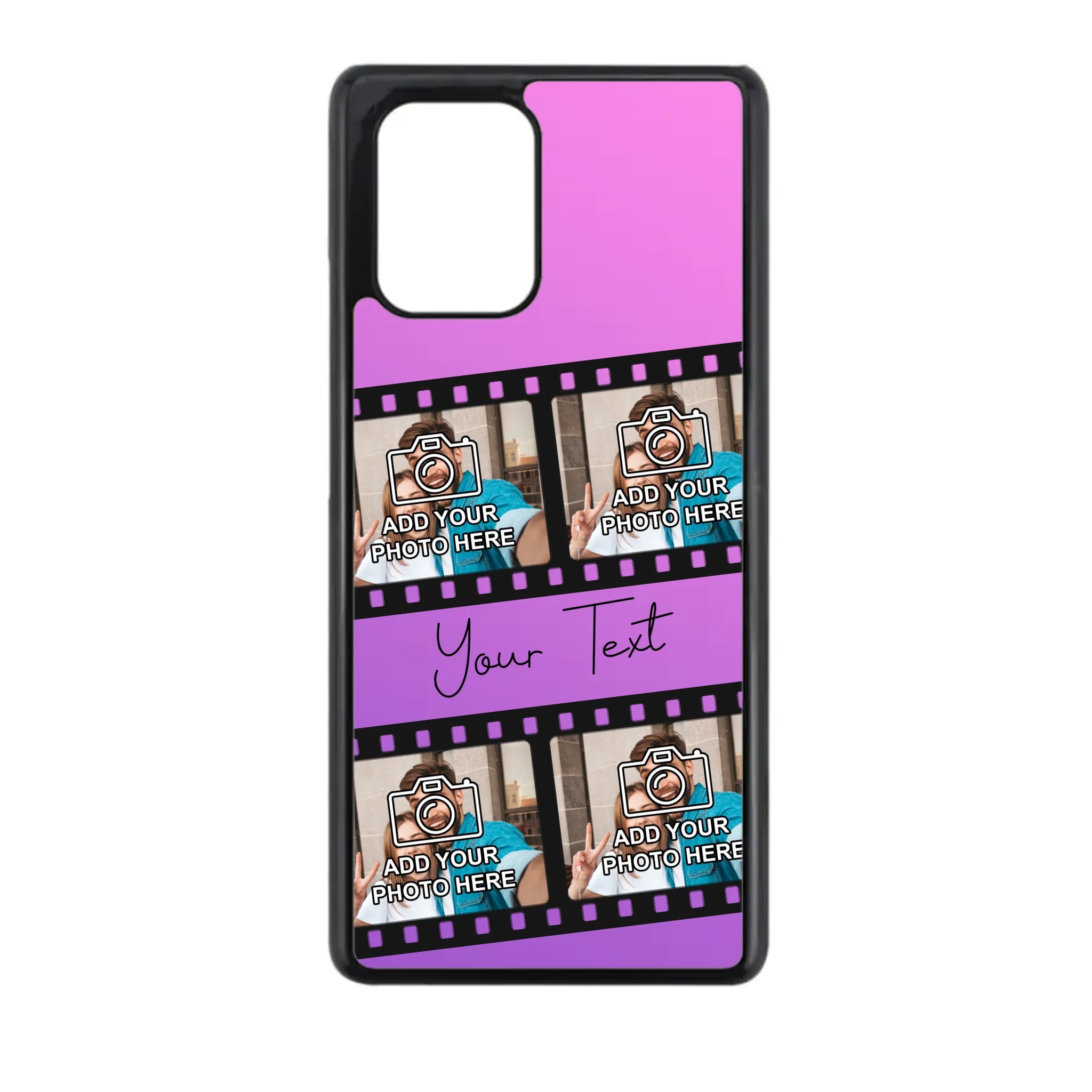 Custom photo film strip TPU case for Samsung Galaxy S series