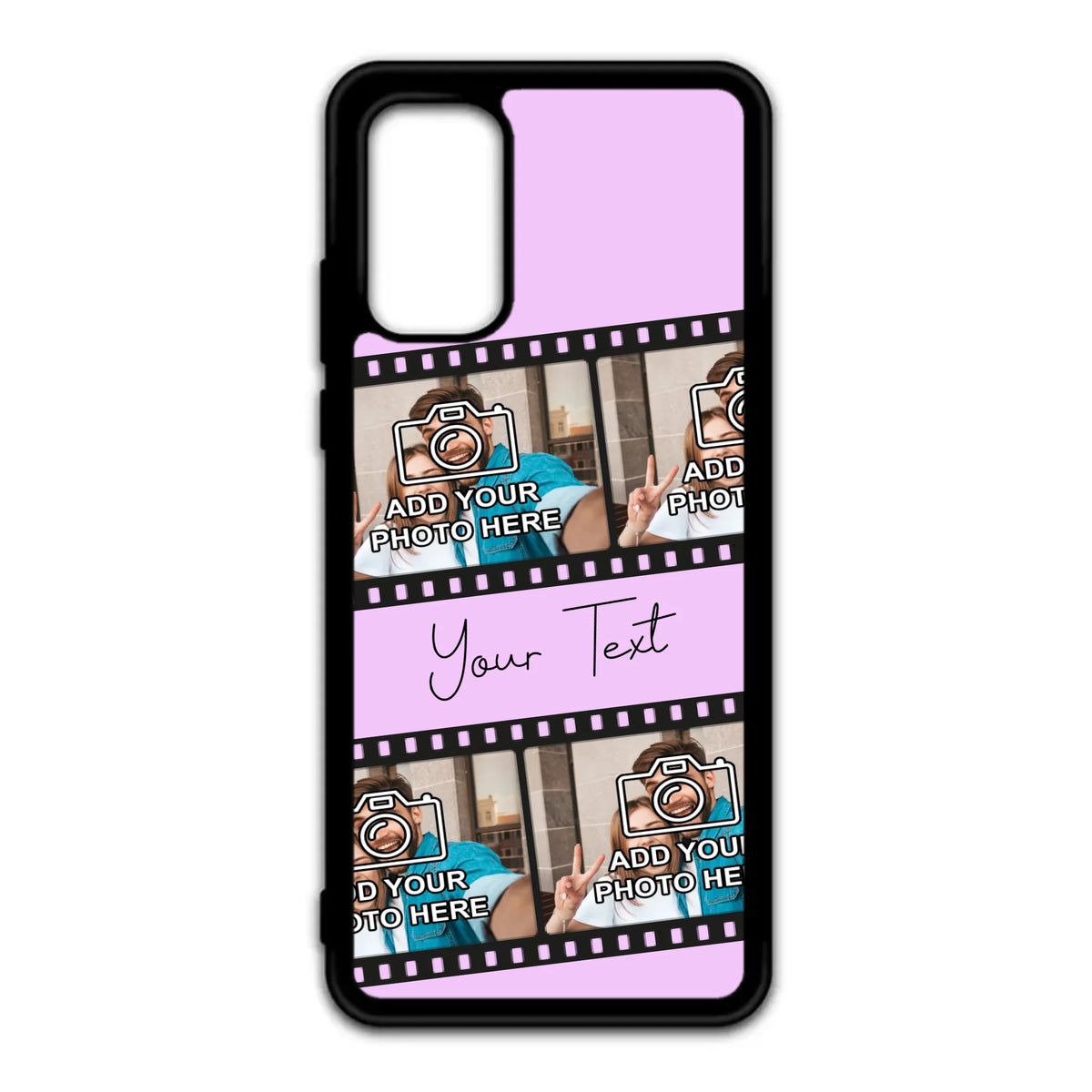 Custom Personalised Film Reel No.4 Rubber TPU Case for iPhone, Samsung & Pixel