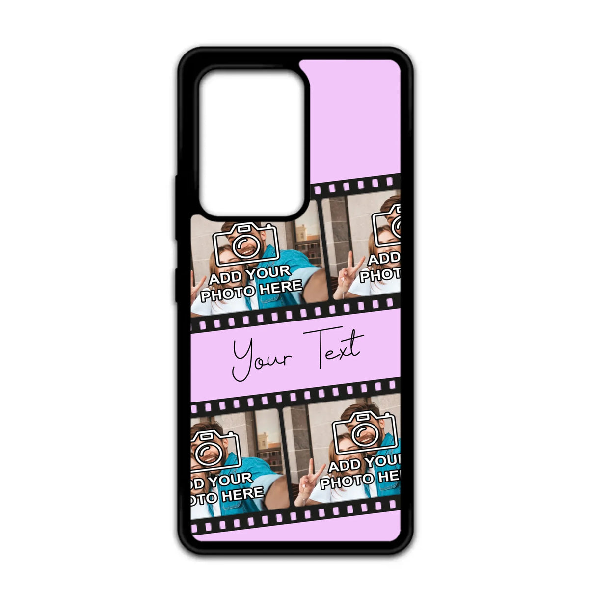 Custom Personalised Film Reel No.4 Rubber TPU Case for iPhone, Samsung & Pixel
