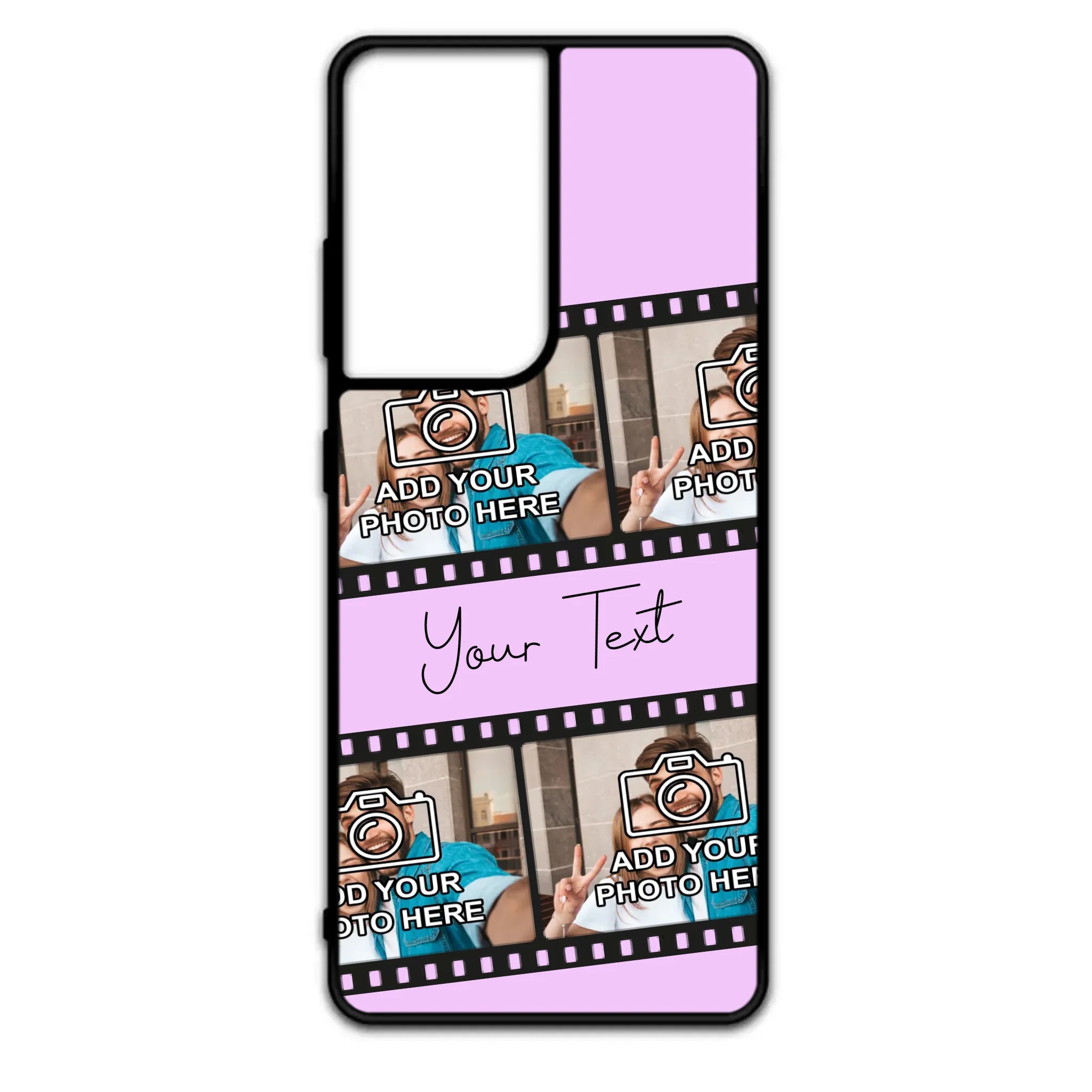 Custom Personalised Film Reel No.4 Rubber TPU Case for iPhone, Samsung & Pixel