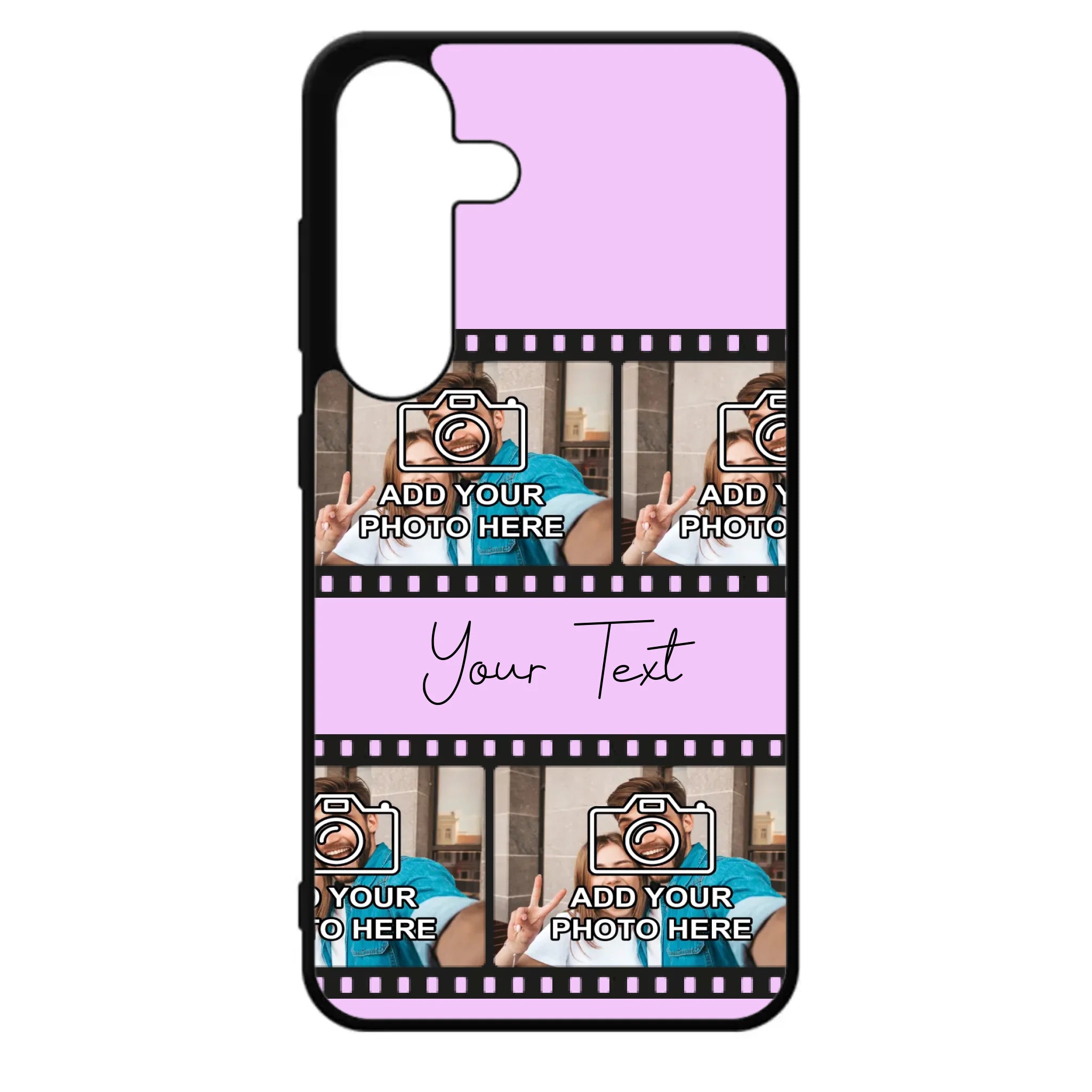 Custom Personalised Film Reel No.3 Rubber TPU Case for iPhone, Samsung & Pixel