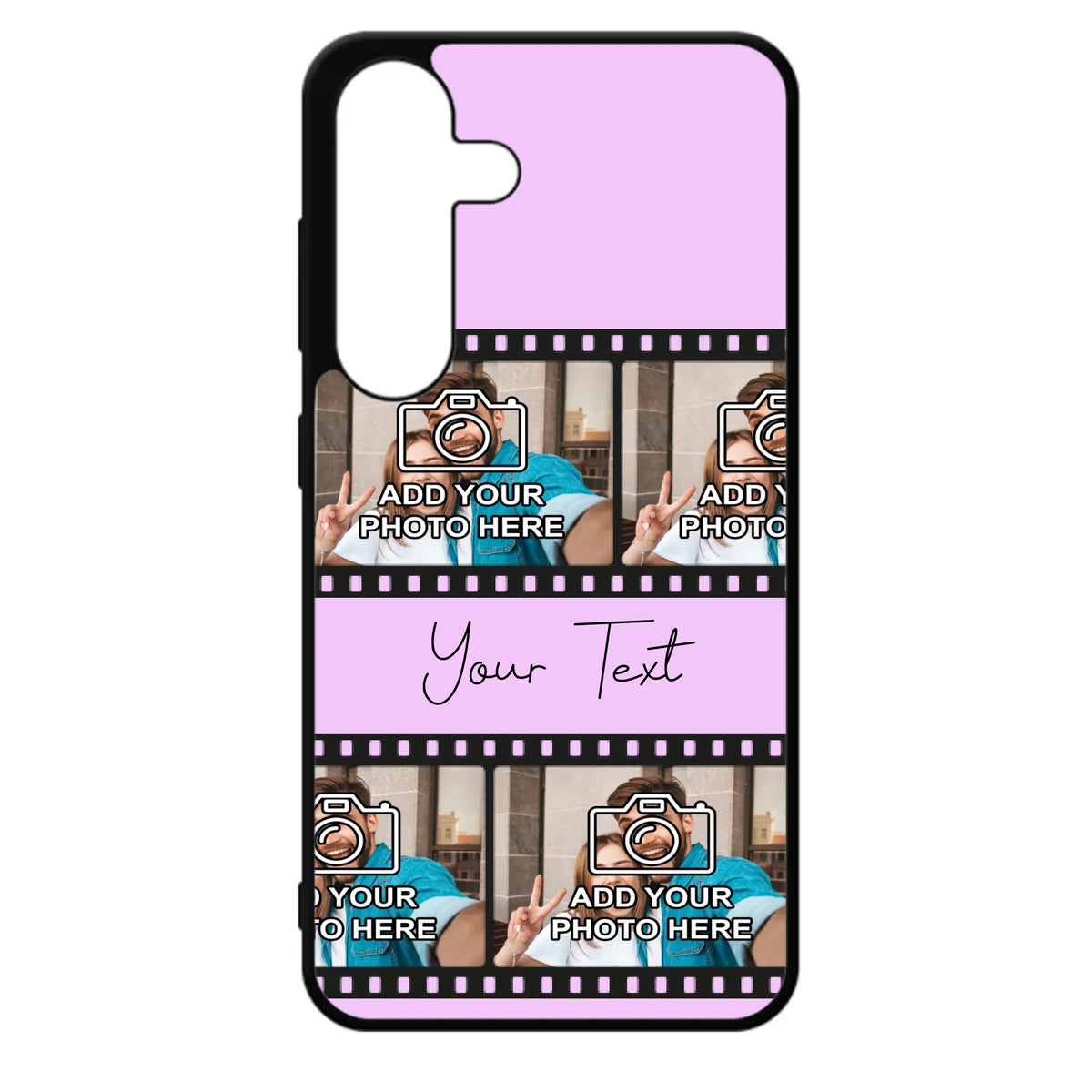 Custom Personalised Film Reel No.3 Rubber TPU Case for iPhone, Samsung & Pixel
