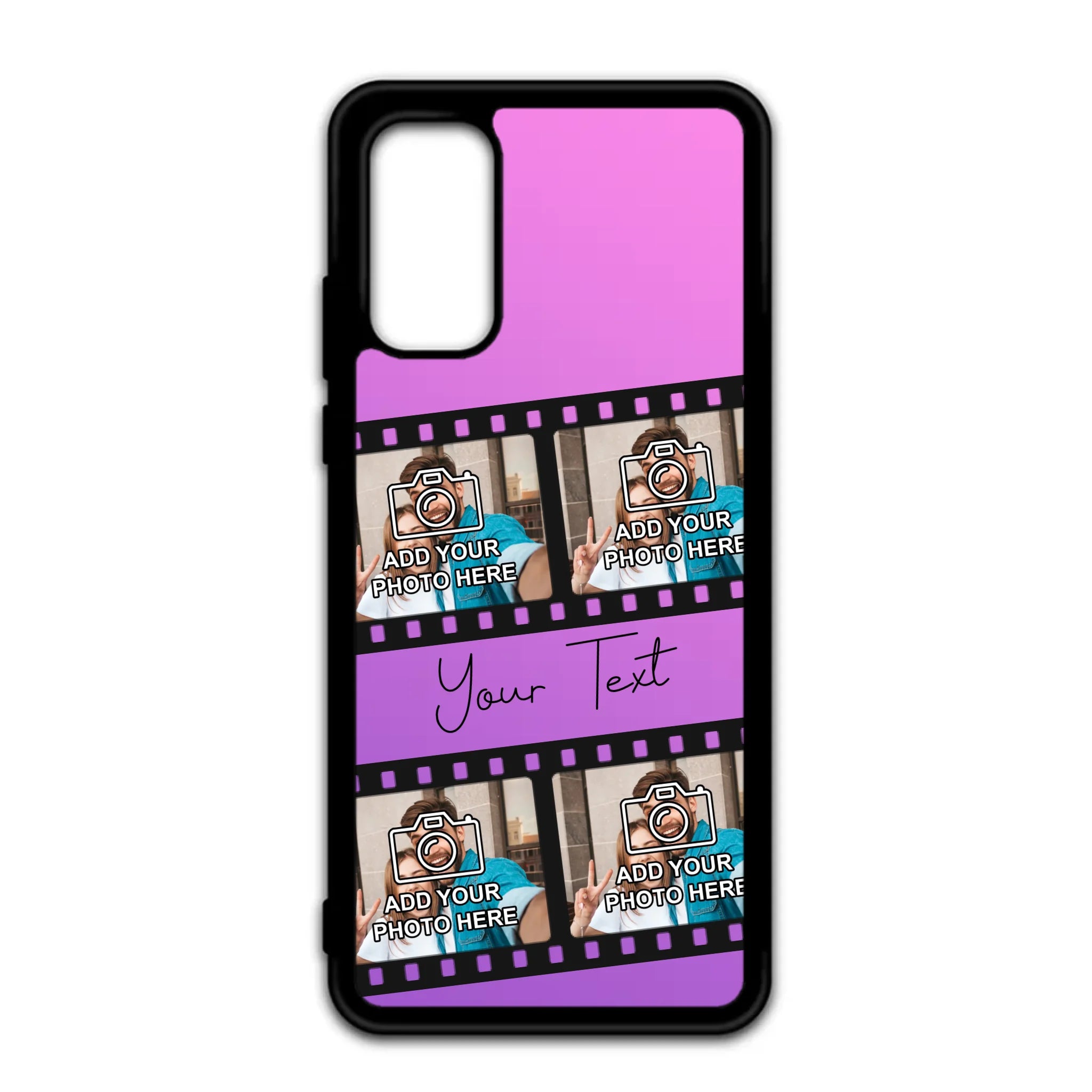 Custom photo film reel case for Samsung Galaxy S20