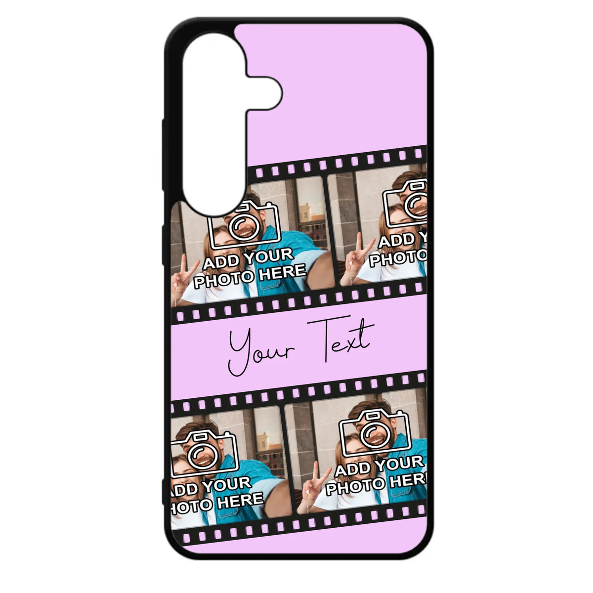 Custom Personalised Film Reel No.4 Rubber TPU Case for iPhone, Samsung & Pixel