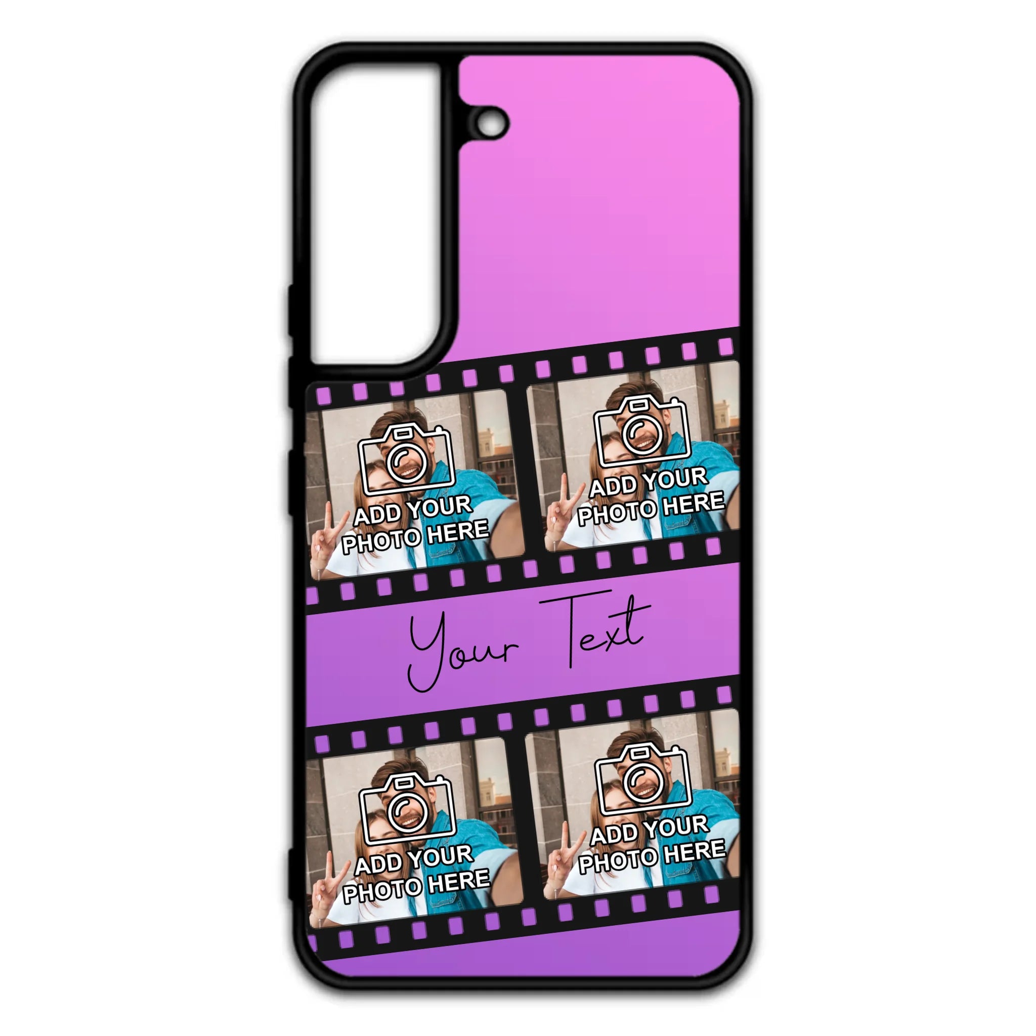 Personalised film reel phone case for Samsung Galaxy S22