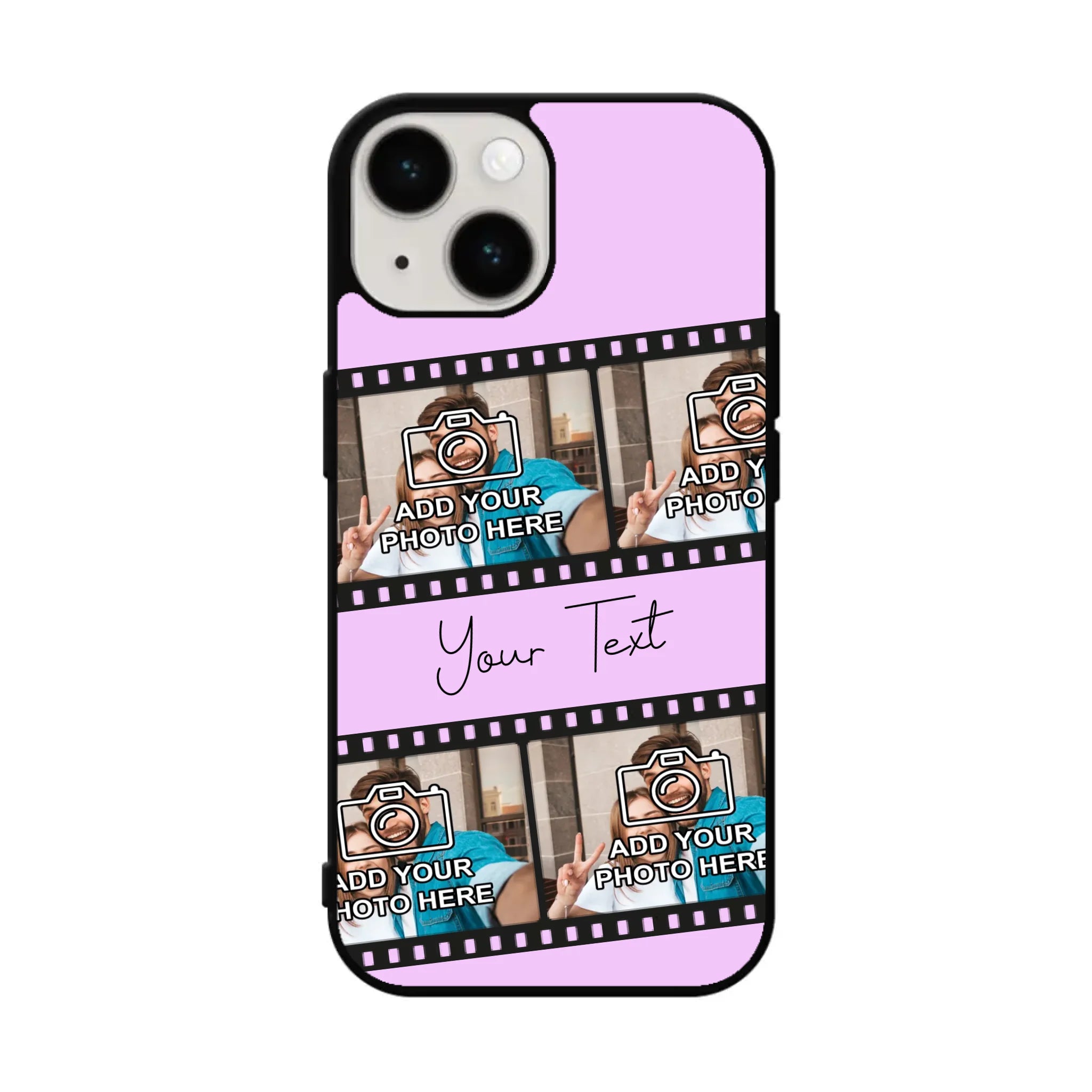 Custom Personalised Film Reel No.4 Rubber TPU Case for iPhone, Samsung & Pixel