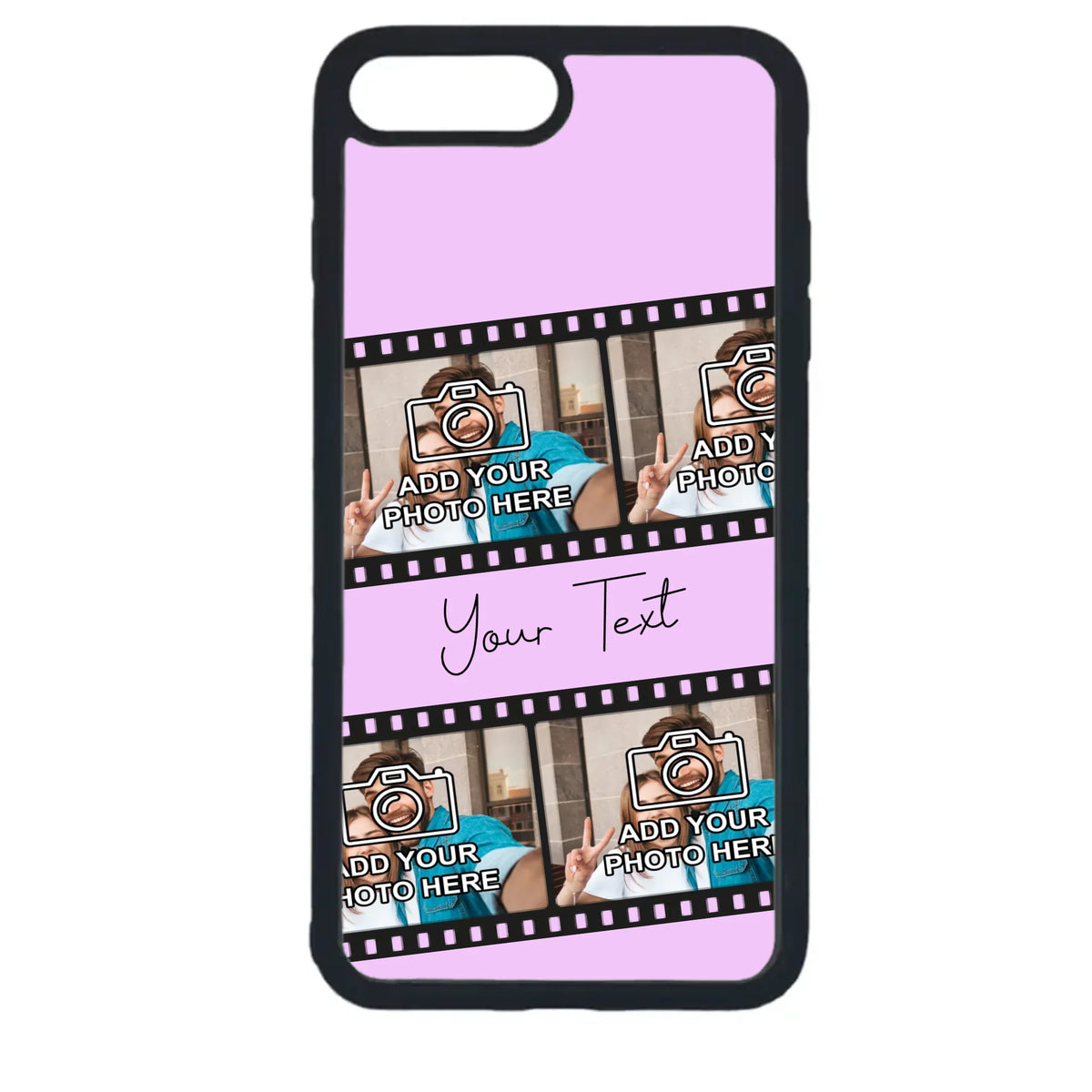 Custom Personalised Film Reel No.4 Rubber TPU Case for iPhone, Samsung & Pixel