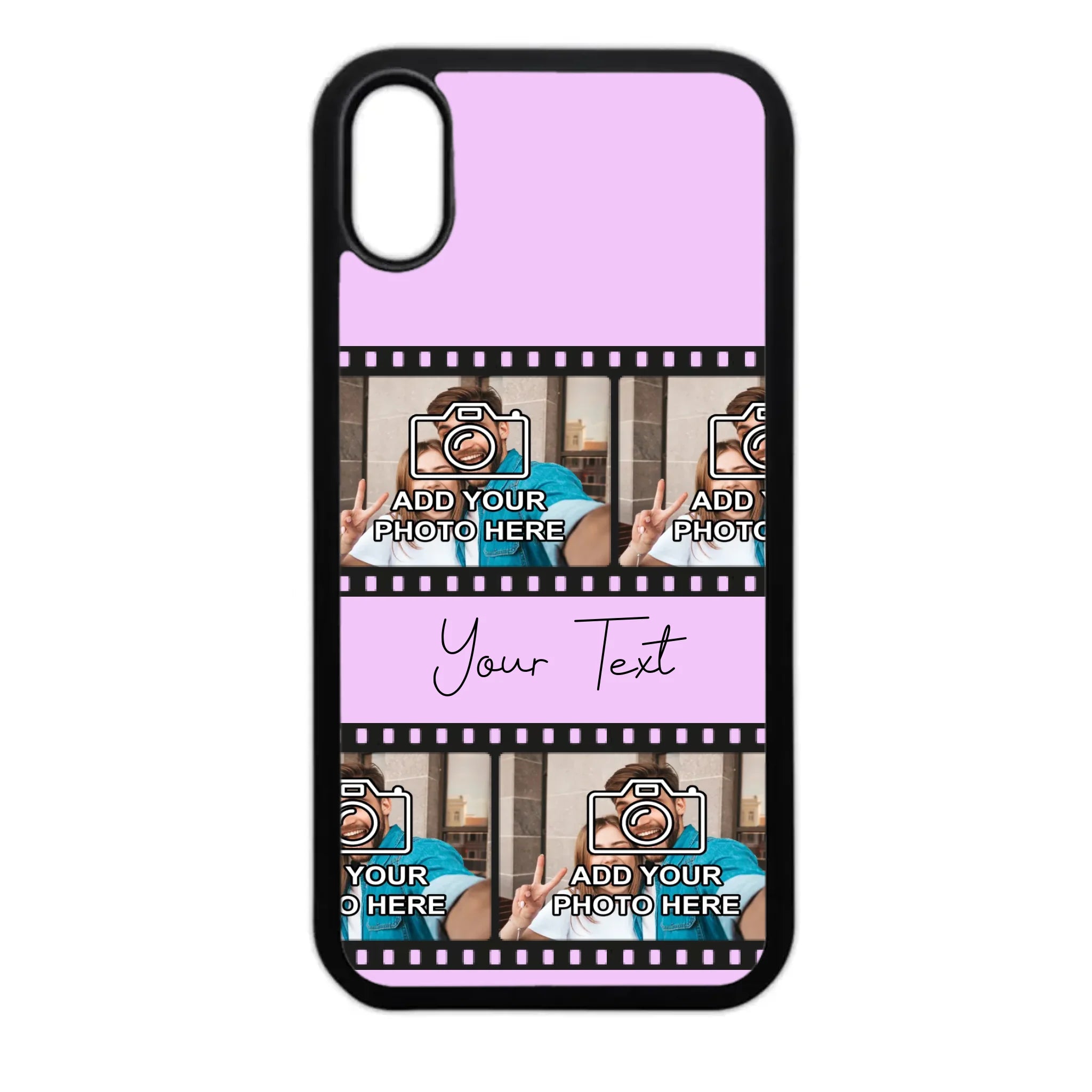 Custom Personalised Film Reel No.3 Rubber TPU Case for iPhone, Samsung & Pixel