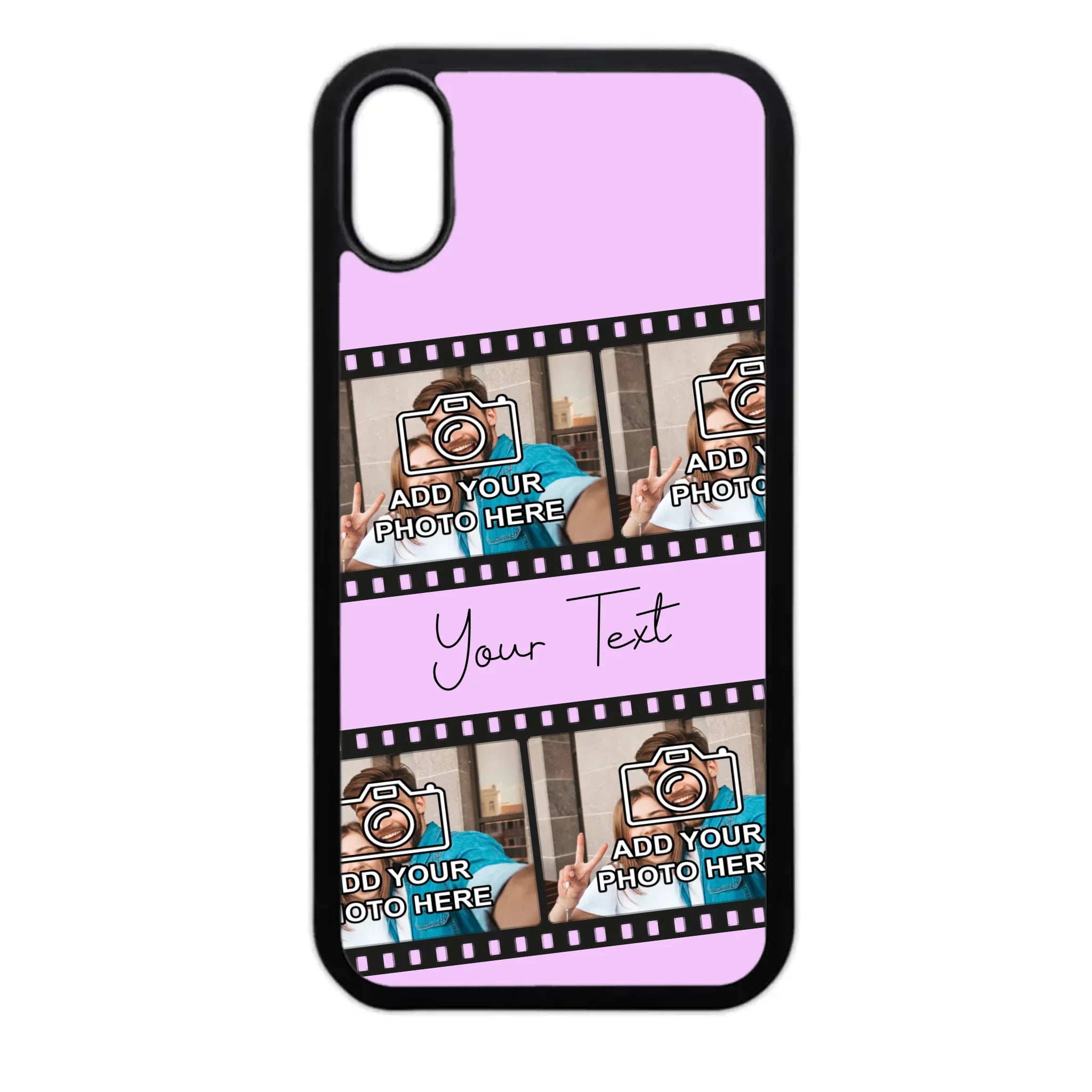 Custom Personalised Film Reel No.4 Rubber TPU Case for iPhone, Samsung & Pixel