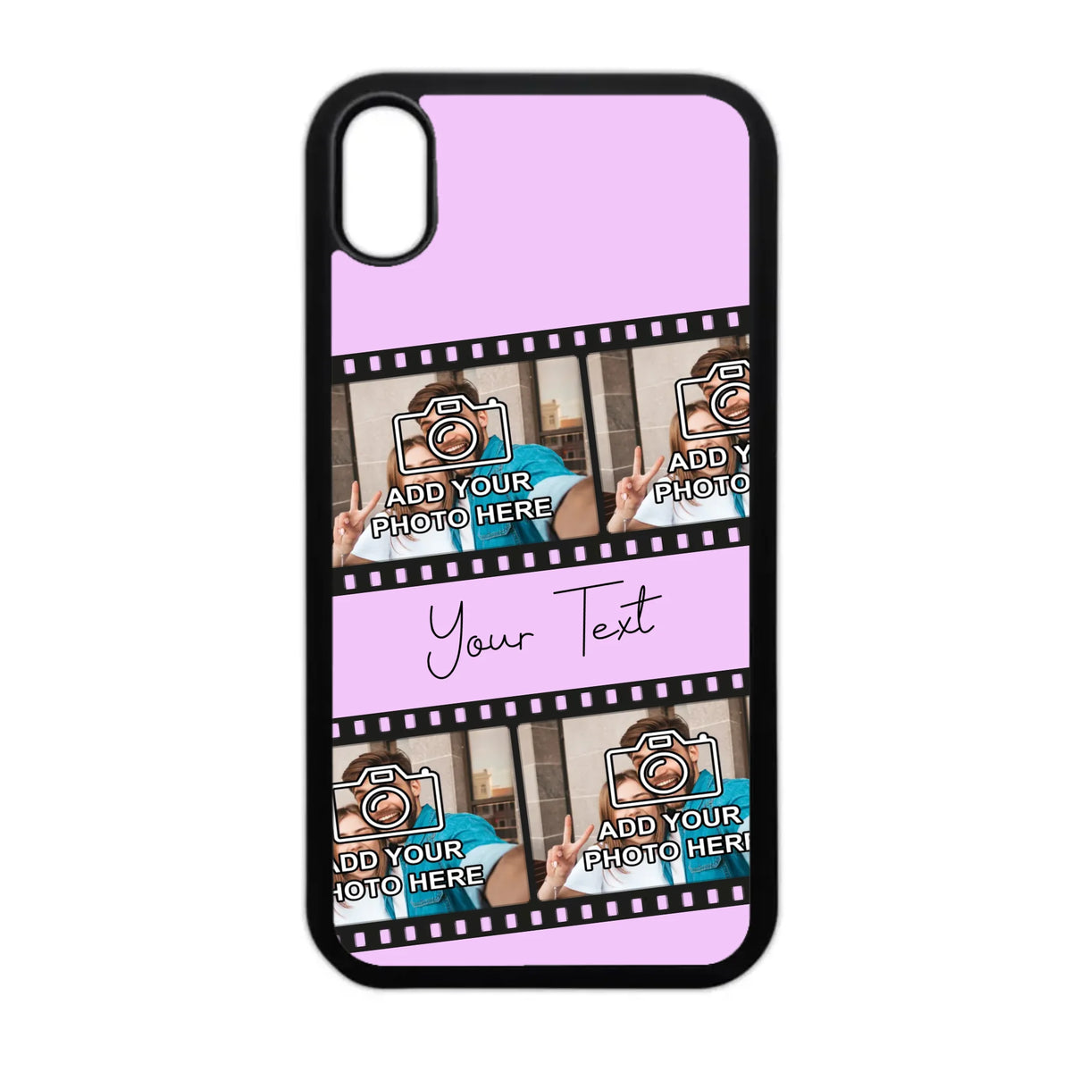 Custom Personalised Film Reel No.4 Rubber TPU Case for iPhone, Samsung & Pixel