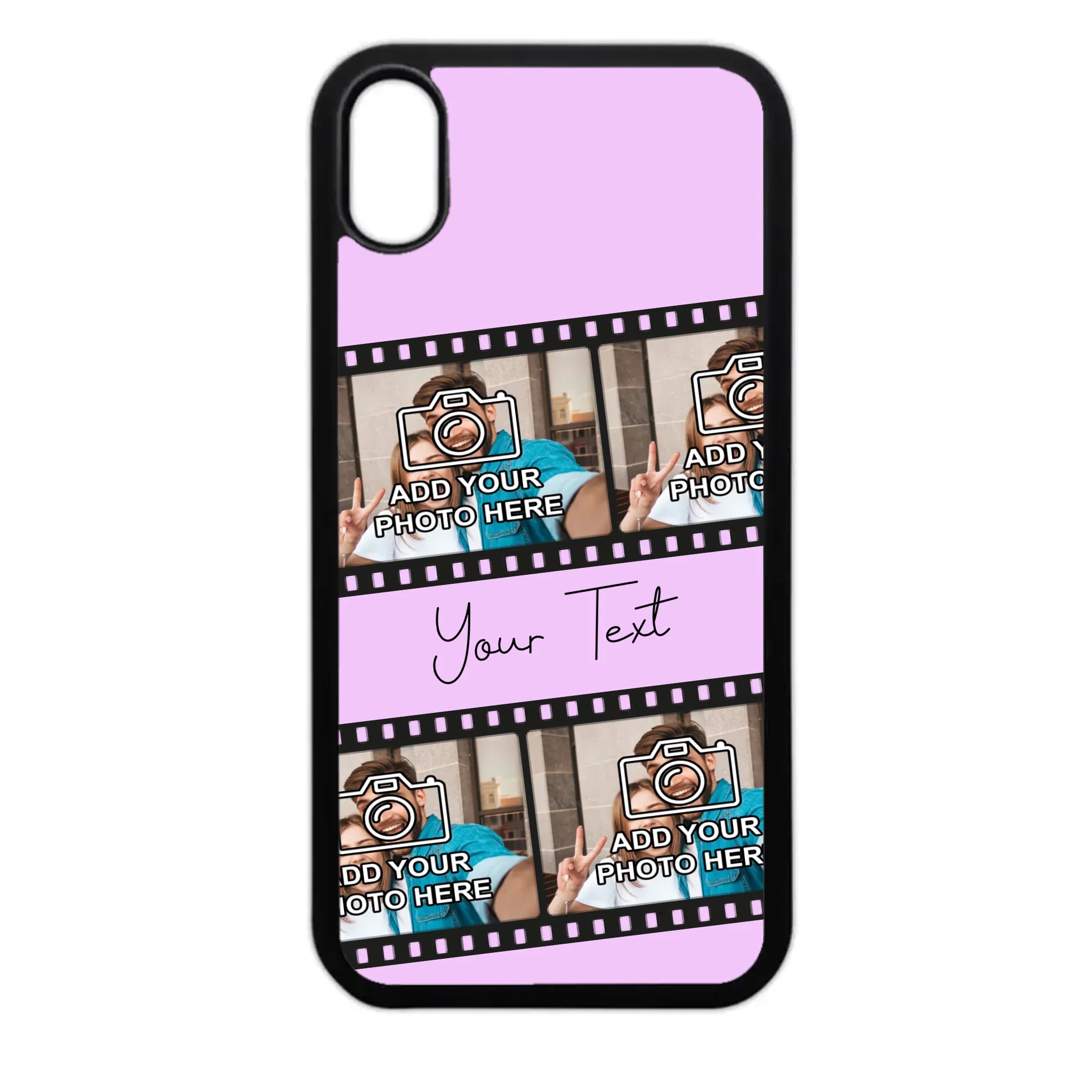 Custom Personalised Film Reel No.4 Rubber TPU Case for iPhone, Samsung & Pixel