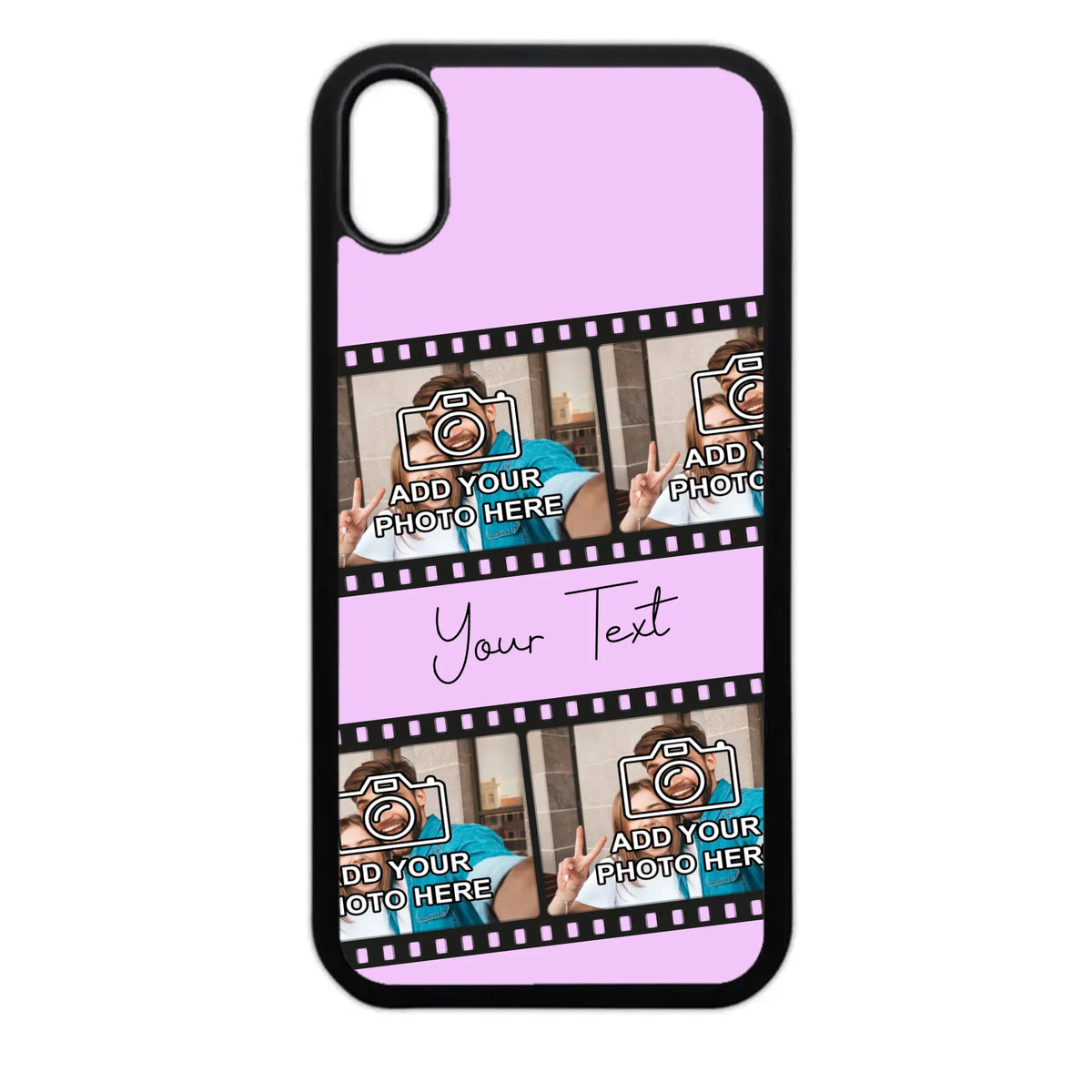 Custom Personalised Film Reel No.4 Rubber TPU Case for iPhone, Samsung & Pixel