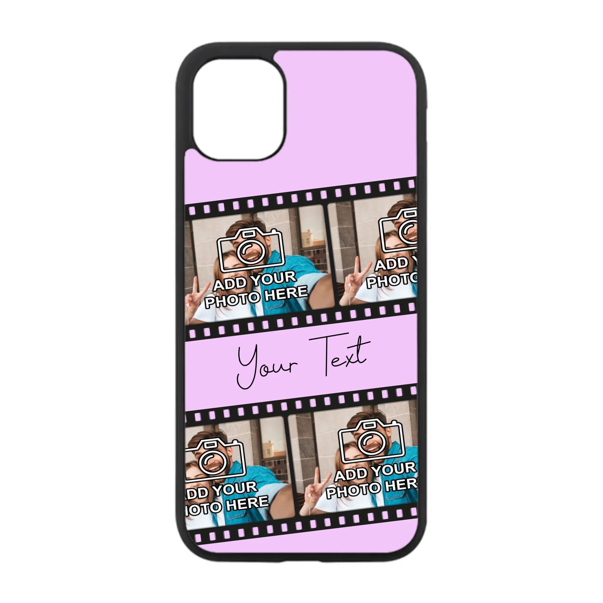 Custom Personalised Film Reel No.4 Rubber TPU Case for iPhone, Samsung & Pixel