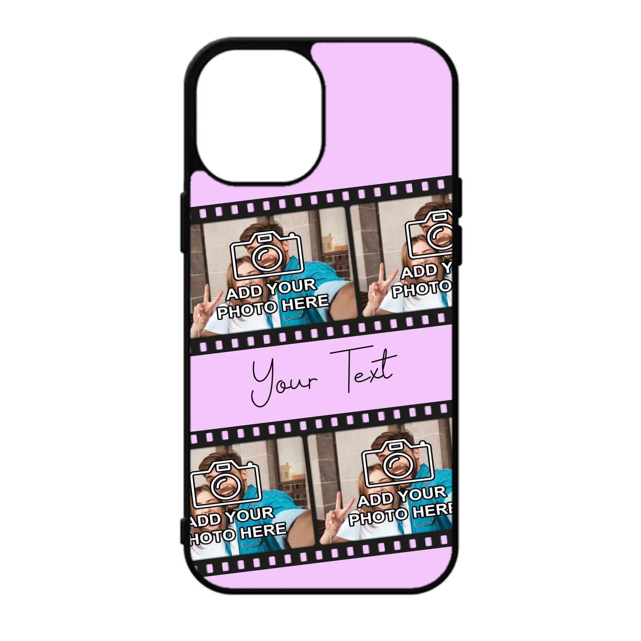 Custom Personalised Film Reel No.4 Rubber TPU Case for iPhone, Samsung & Pixel