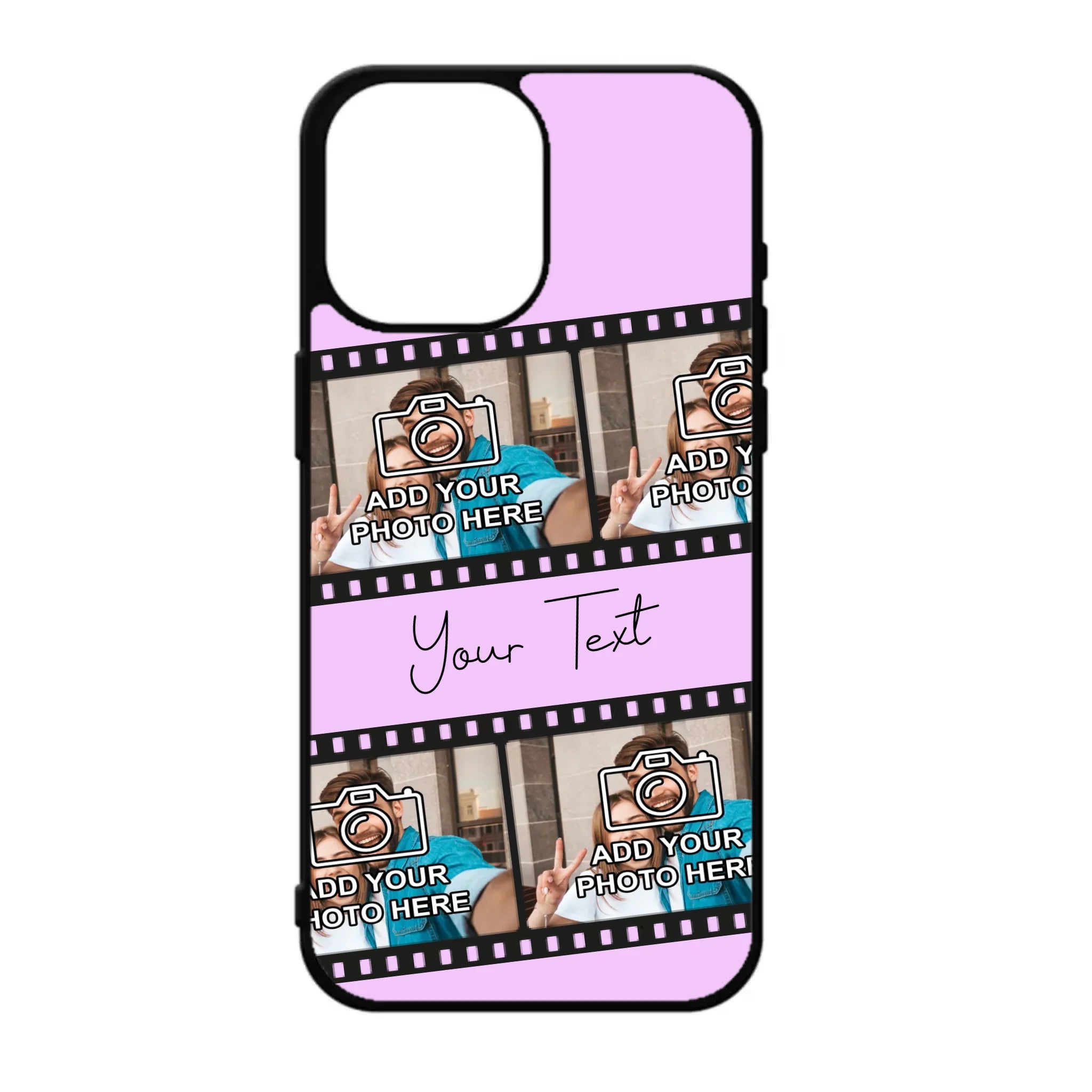 Custom Personalised Film Reel No.4 Rubber TPU Case for iPhone, Samsung & Pixel