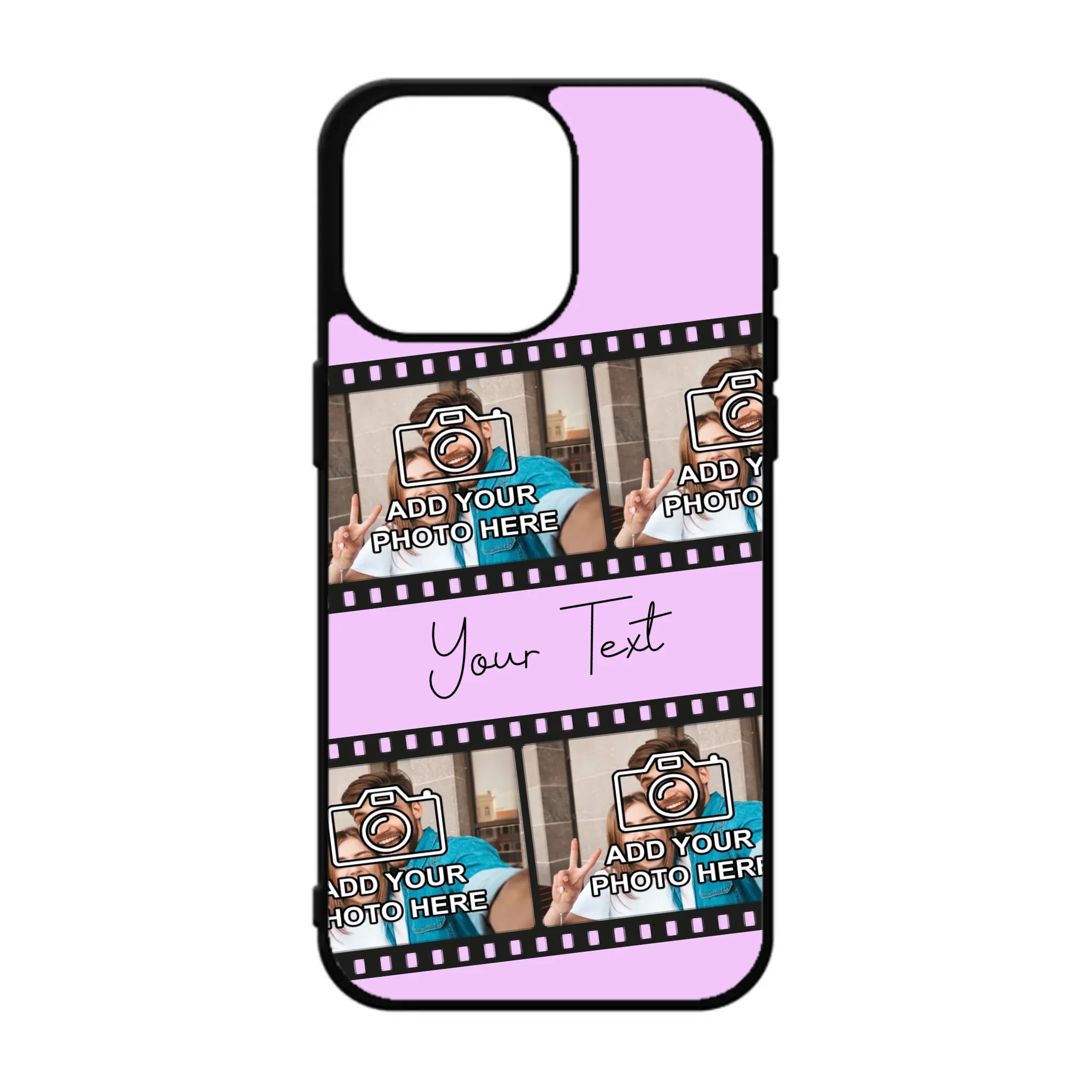 Custom Personalised Film Reel No.4 Rubber TPU Case for iPhone, Samsung & Pixel