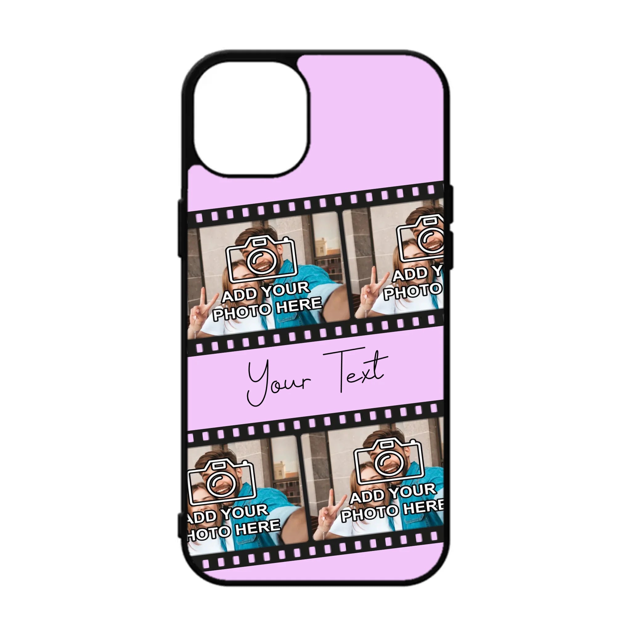 Custom Personalised Film Reel No.4 Rubber TPU Case for iPhone, Samsung & Pixel