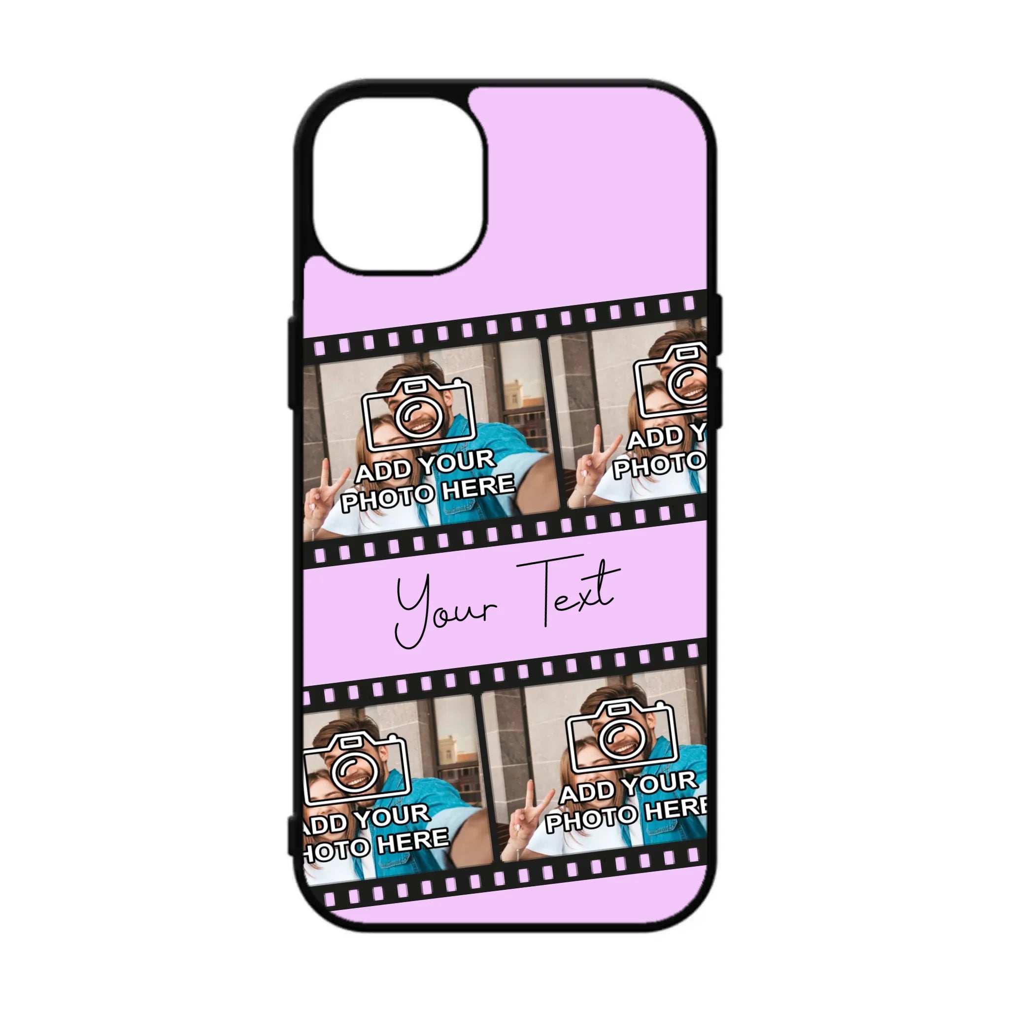 Custom Personalised Film Reel No.4 Rubber TPU Case for iPhone, Samsung & Pixel