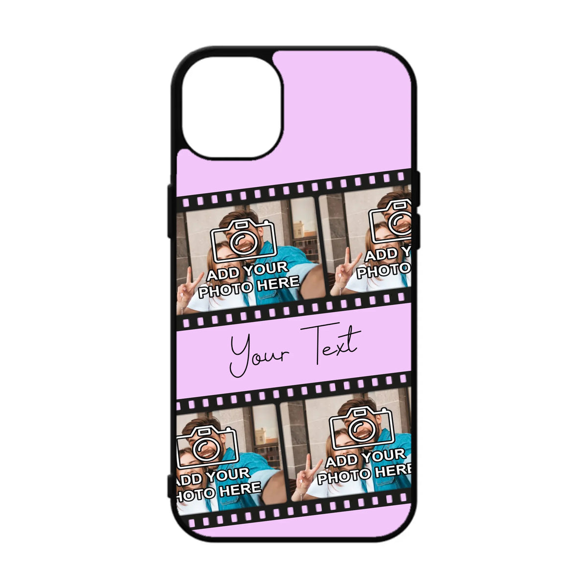 Custom Personalised Film Reel No.4 Rubber TPU Case for iPhone, Samsung & Pixel