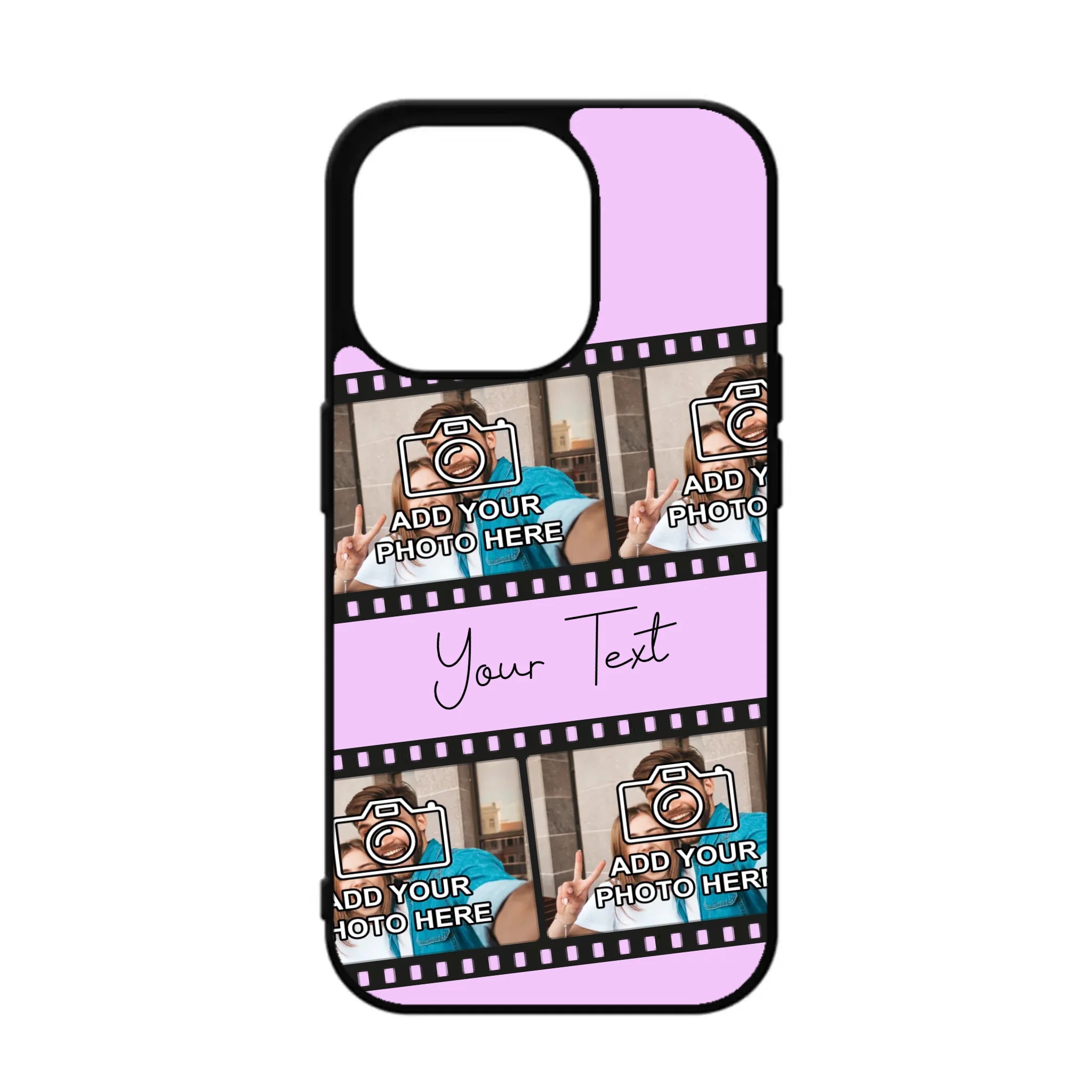 Custom Personalised Film Reel No.4 Rubber TPU Case for iPhone, Samsung & Pixel