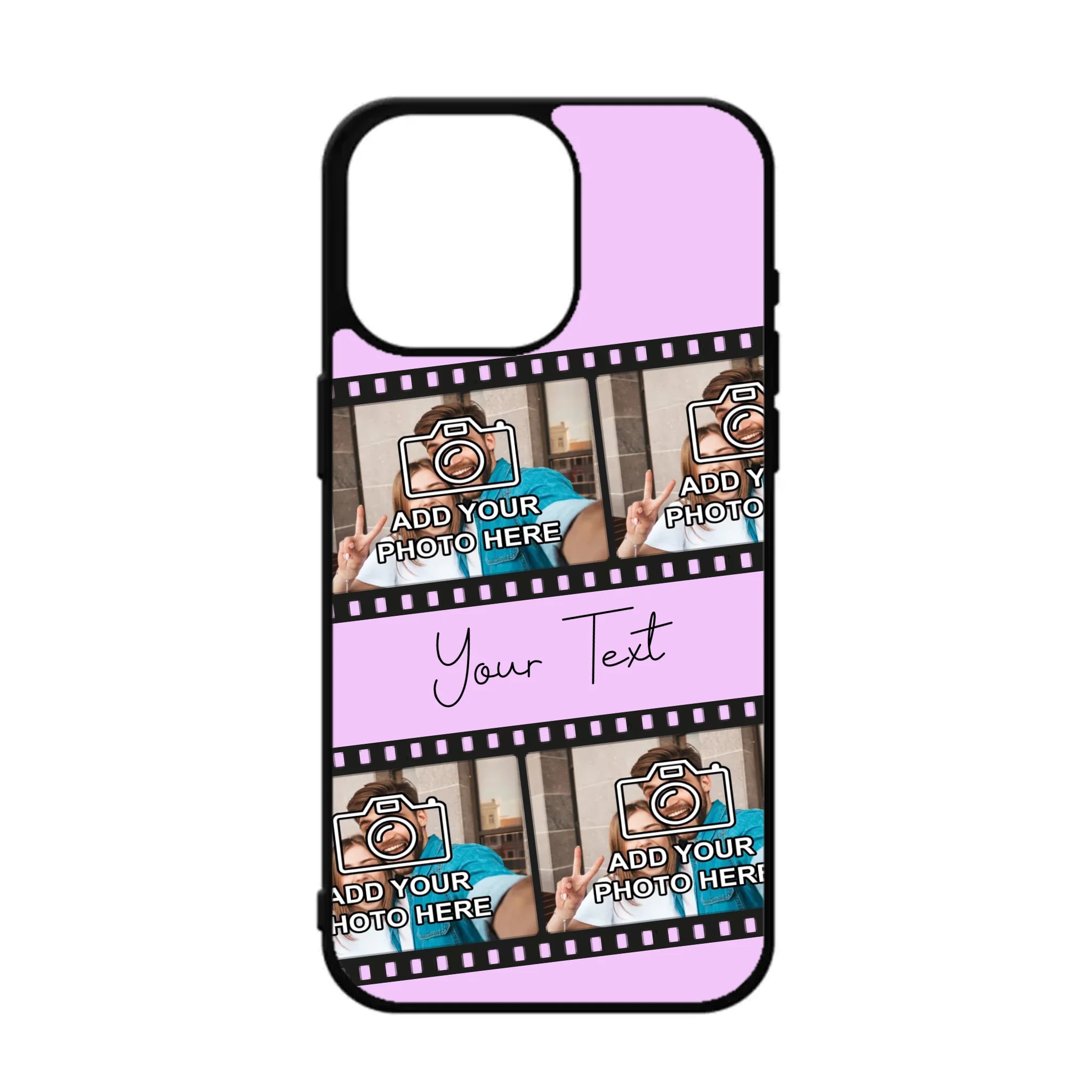 Custom Personalised Film Reel No.4 Rubber TPU Case for iPhone, Samsung & Pixel