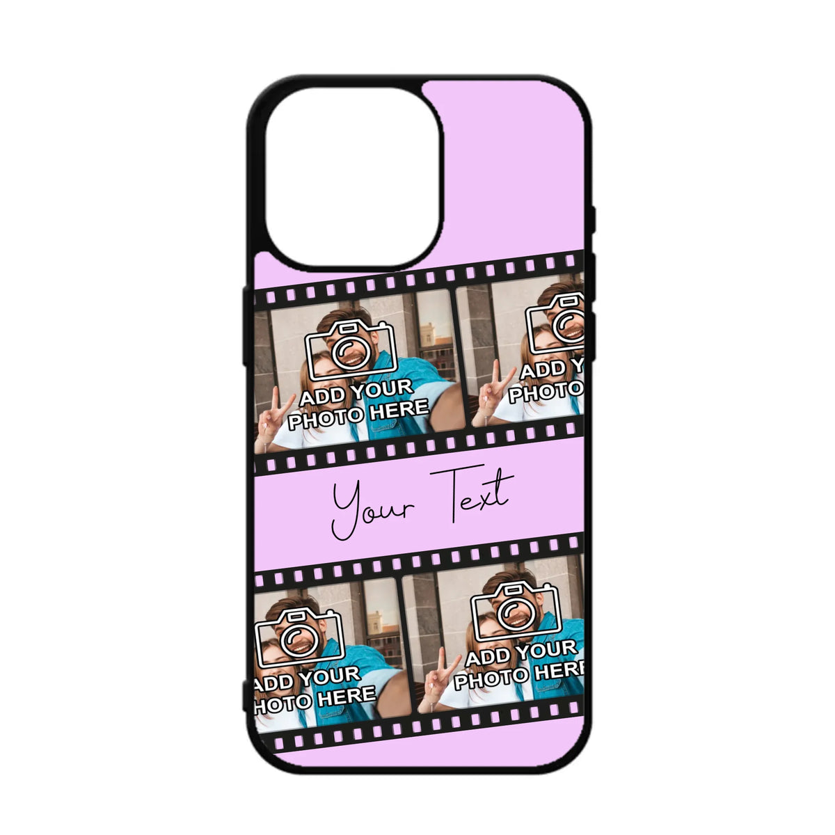 Custom Personalised Film Reel No.4 Rubber TPU Case for iPhone, Samsung & Pixel