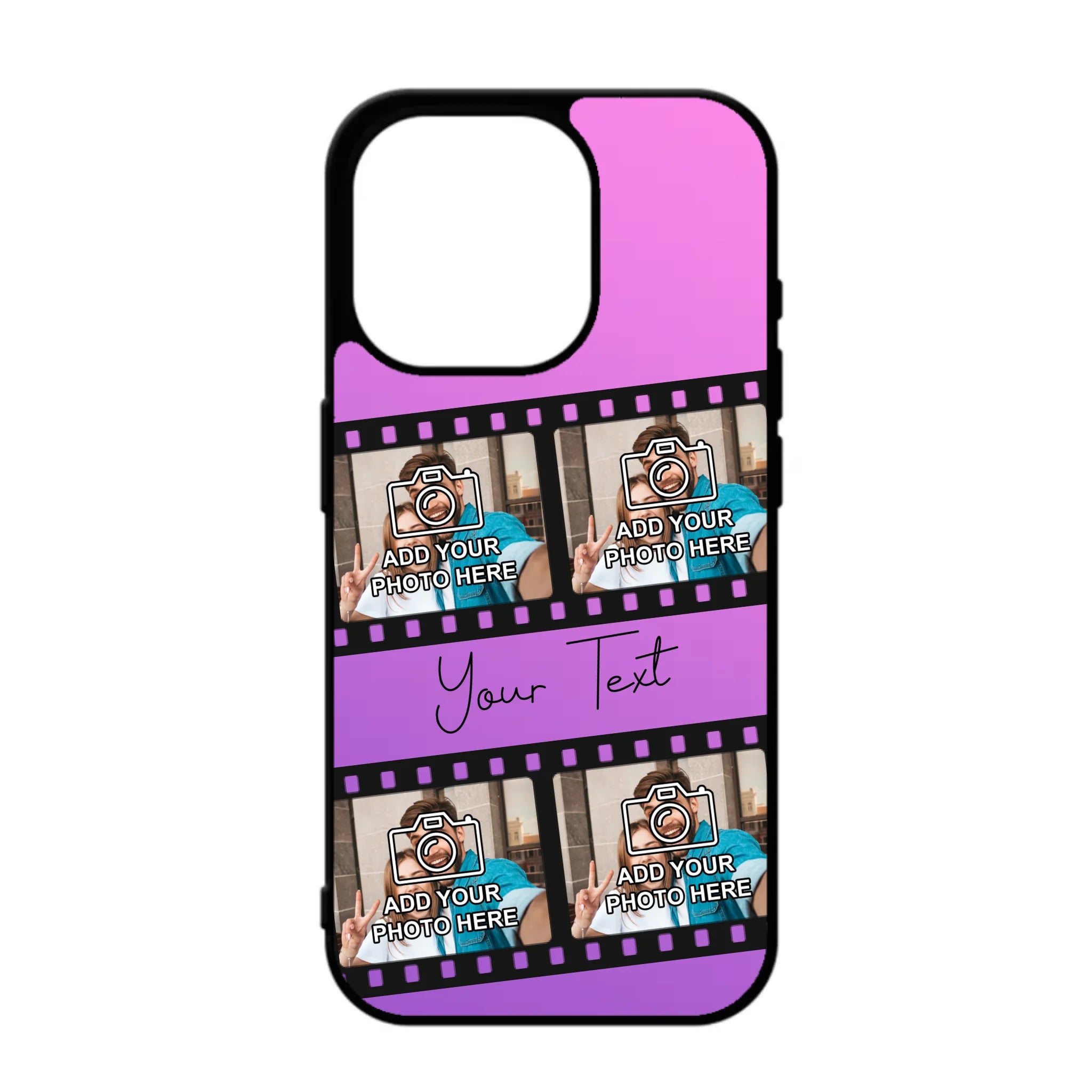 Custom photo film reel case for iPhone 16 Pro