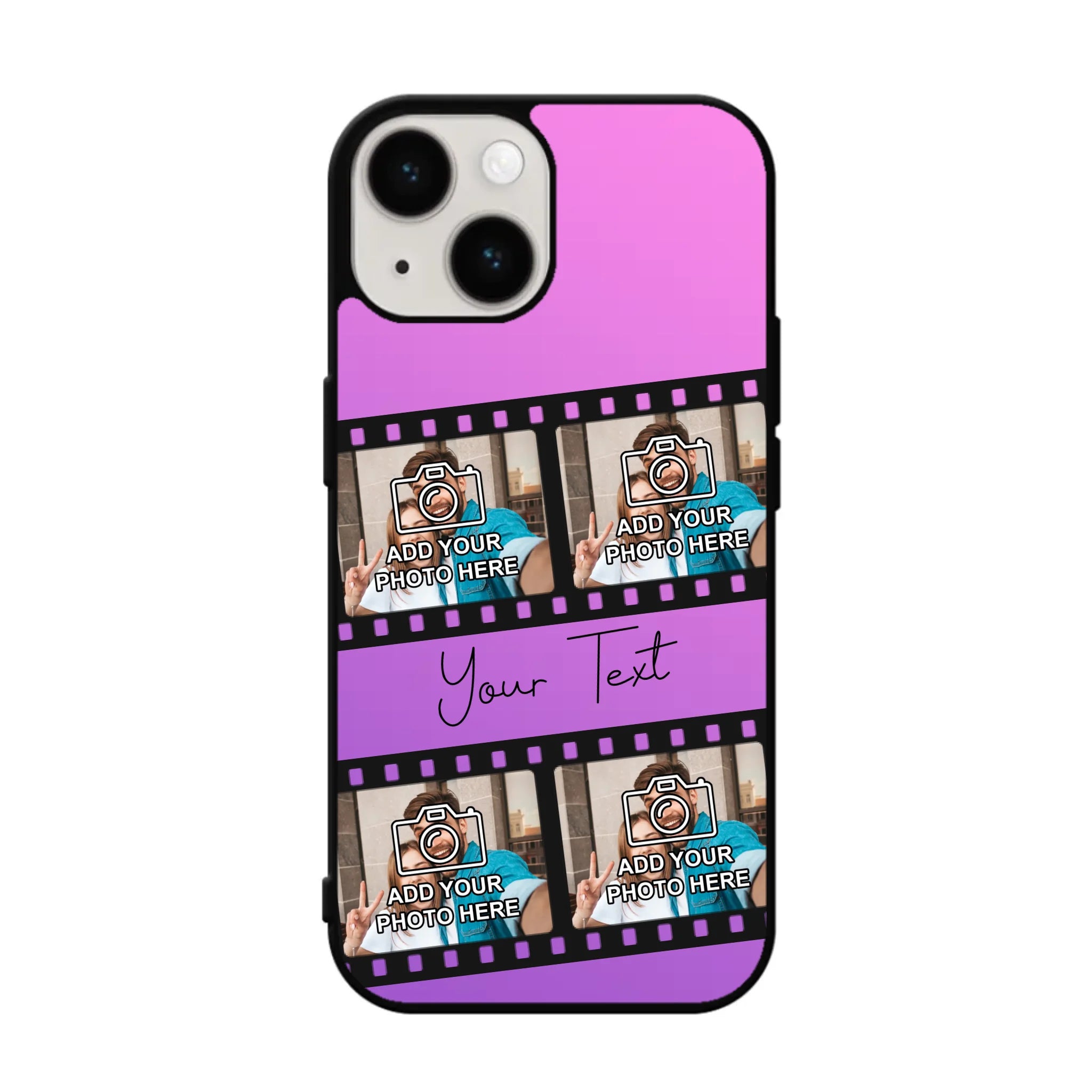 Film reel personalised phone case for iPhone 11 Pro