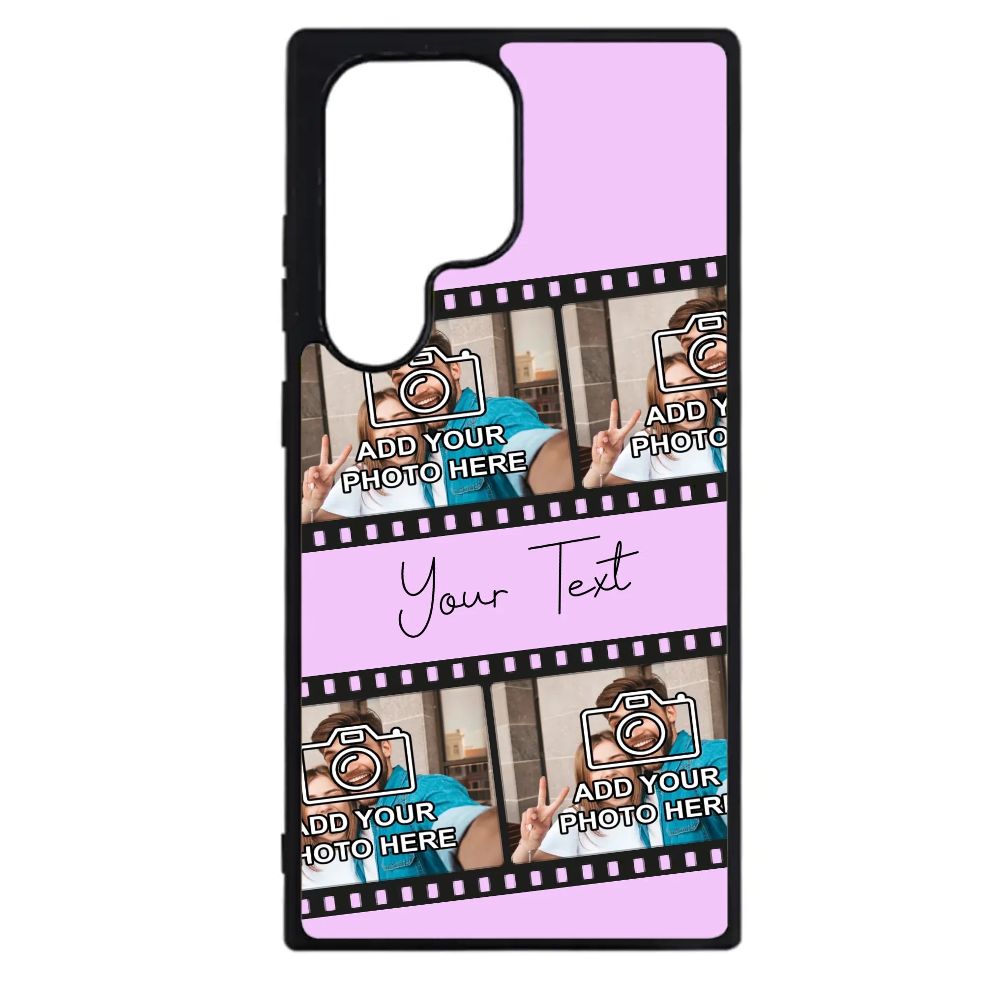 Custom Personalised Film Reel No.4 Rubber TPU Case for iPhone, Samsung & Pixel