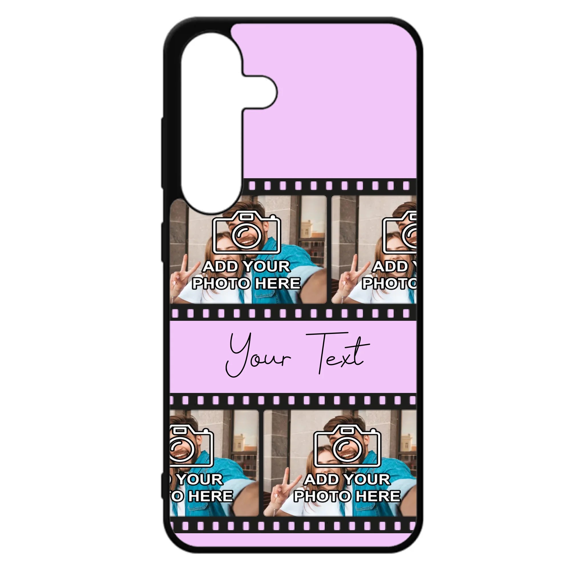 Custom Personalised Film Reel No.3 Rubber TPU Case for iPhone, Samsung & Pixel