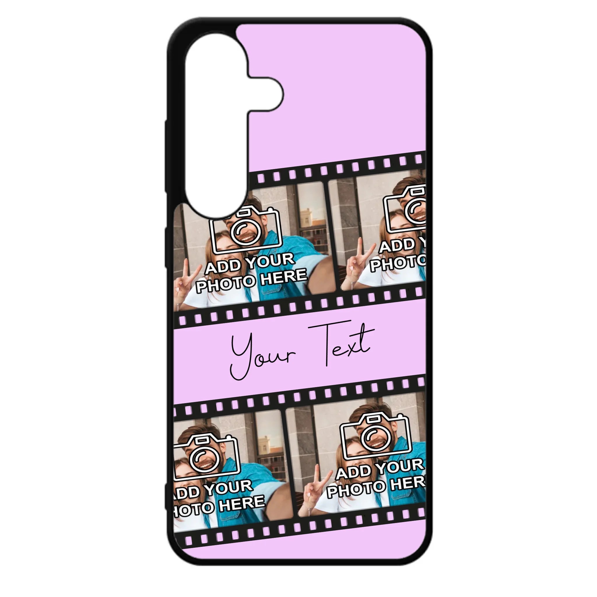 Custom Personalised Film Reel No.4 Rubber TPU Case for iPhone, Samsung & Pixel