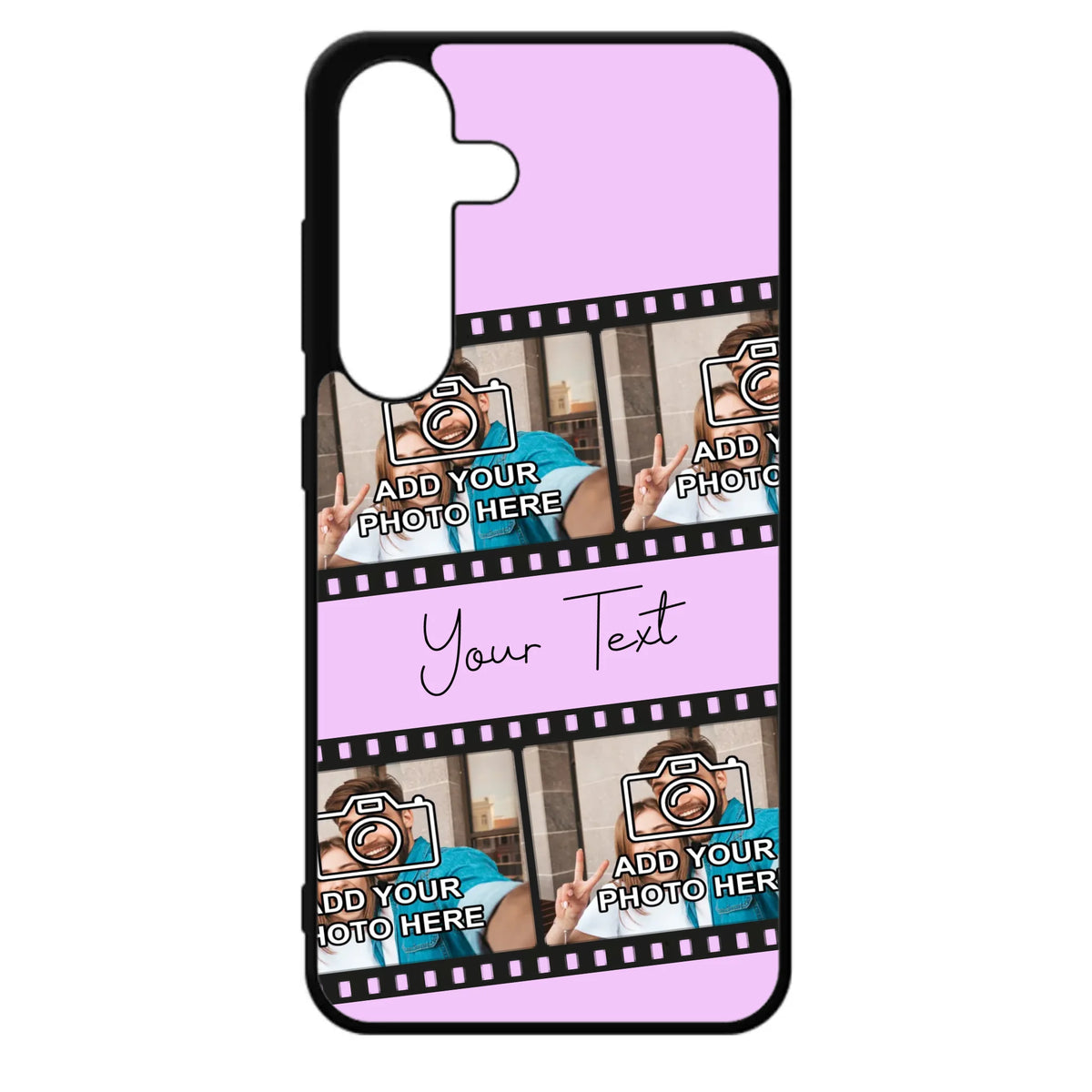 Custom Personalised Film Reel No.4 Rubber TPU Case for iPhone, Samsung & Pixel