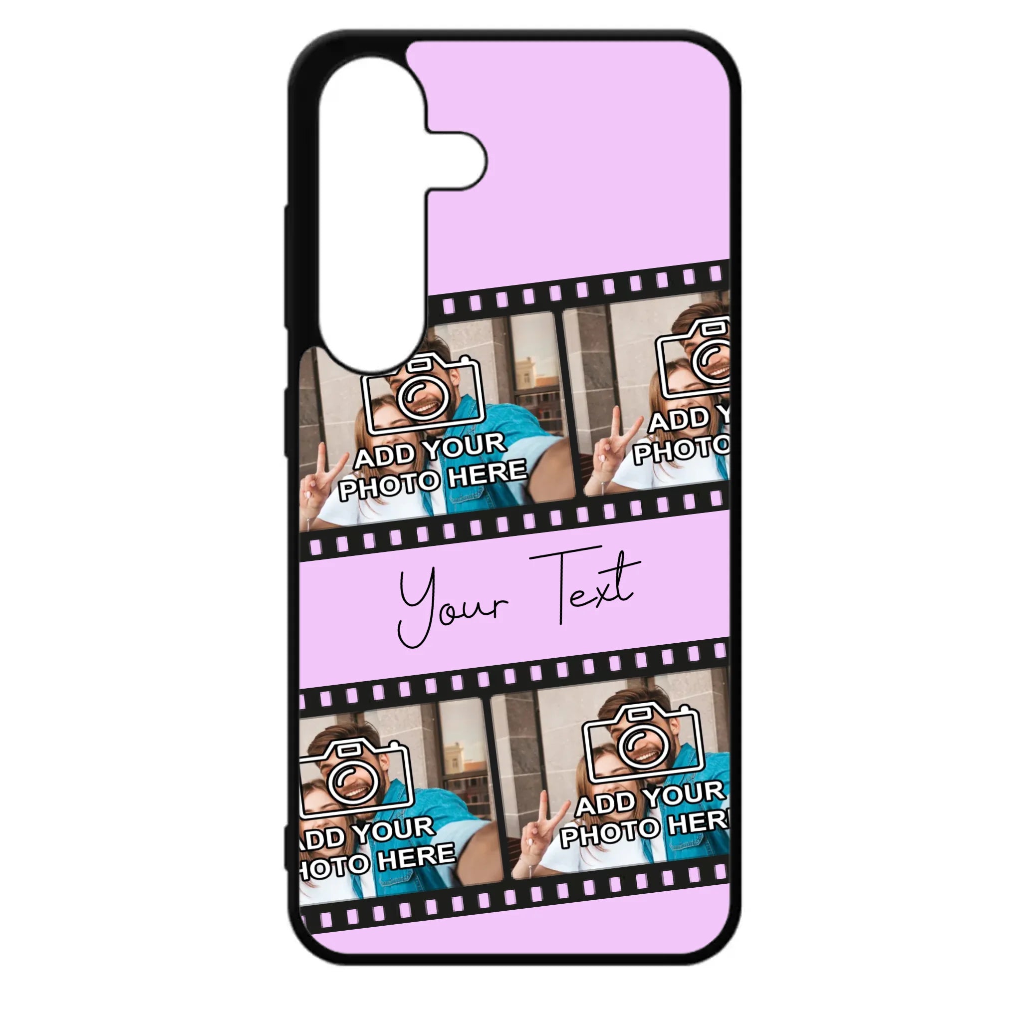Custom Personalised Film Reel No.4 Rubber TPU Case for iPhone, Samsung & Pixel