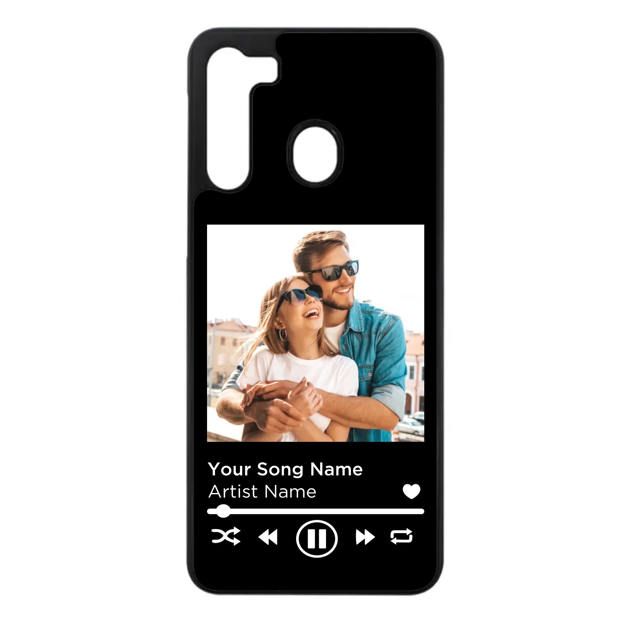 Custom Personalised Spotify Music Player Rubber TPU Case for iPhone, Samsung & Pixel