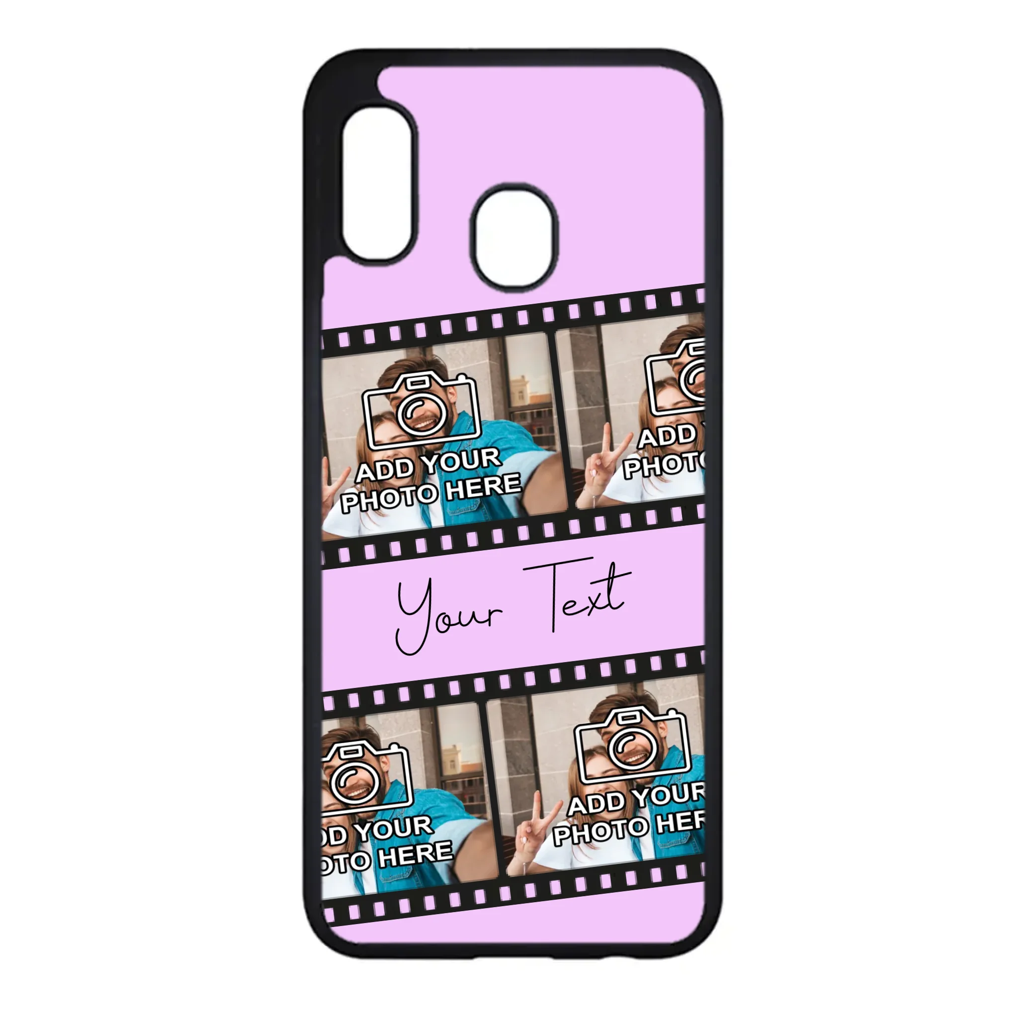 Custom Personalised Film Reel No.4 Rubber TPU Case for iPhone, Samsung & Pixel
