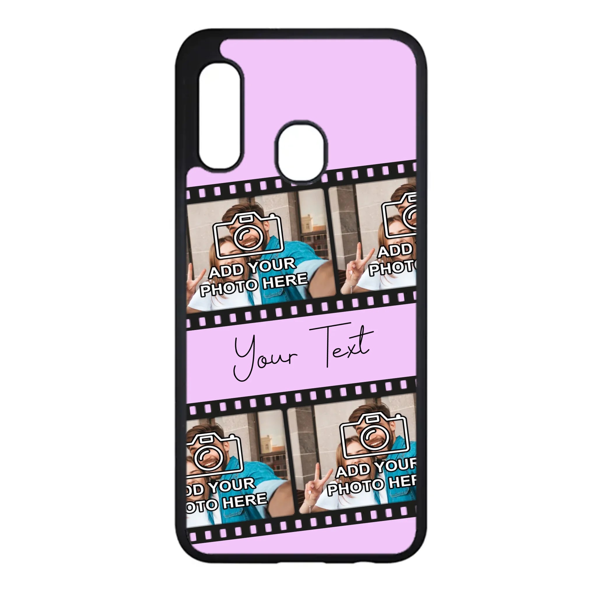 Custom Personalised Film Reel No.4 Rubber TPU Case for iPhone, Samsung & Pixel