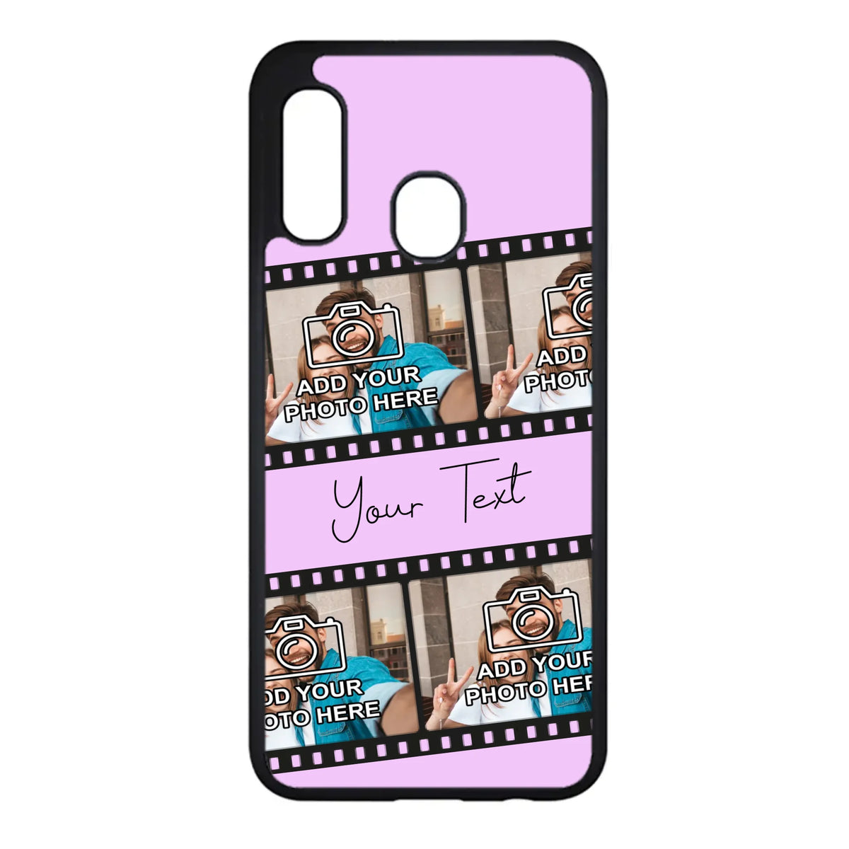 Custom Personalised Film Reel No.4 Rubber TPU Case for iPhone, Samsung & Pixel