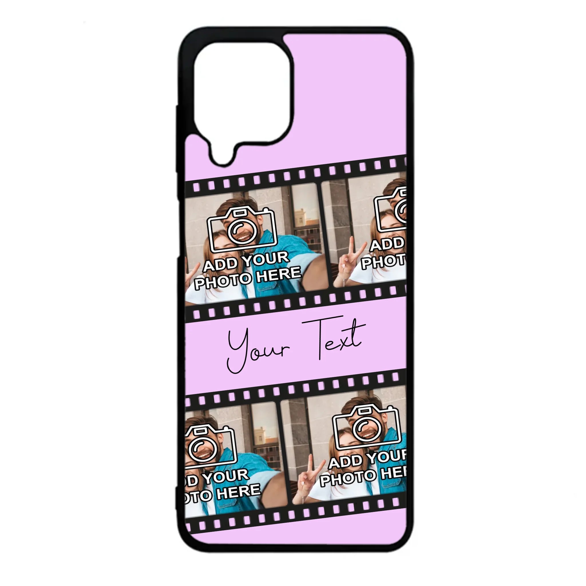 Custom Personalised Film Reel No.4 Rubber TPU Case for iPhone, Samsung & Pixel