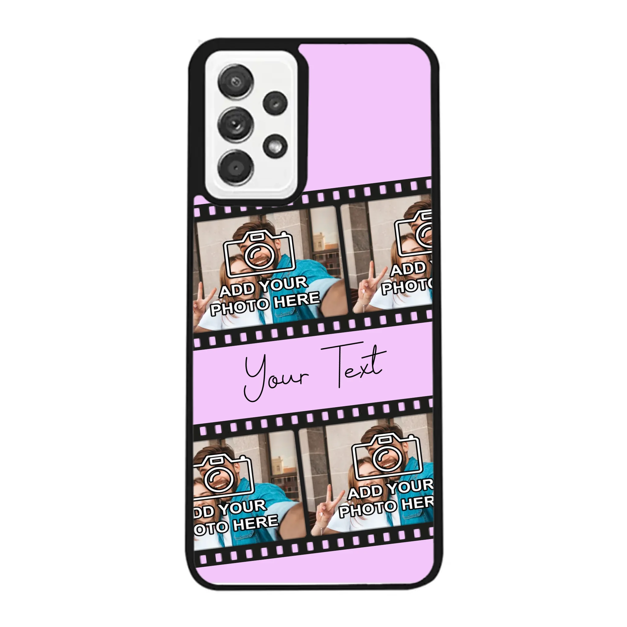 Custom Personalised Film Reel No.4 Rubber TPU Case for iPhone, Samsung & Pixel