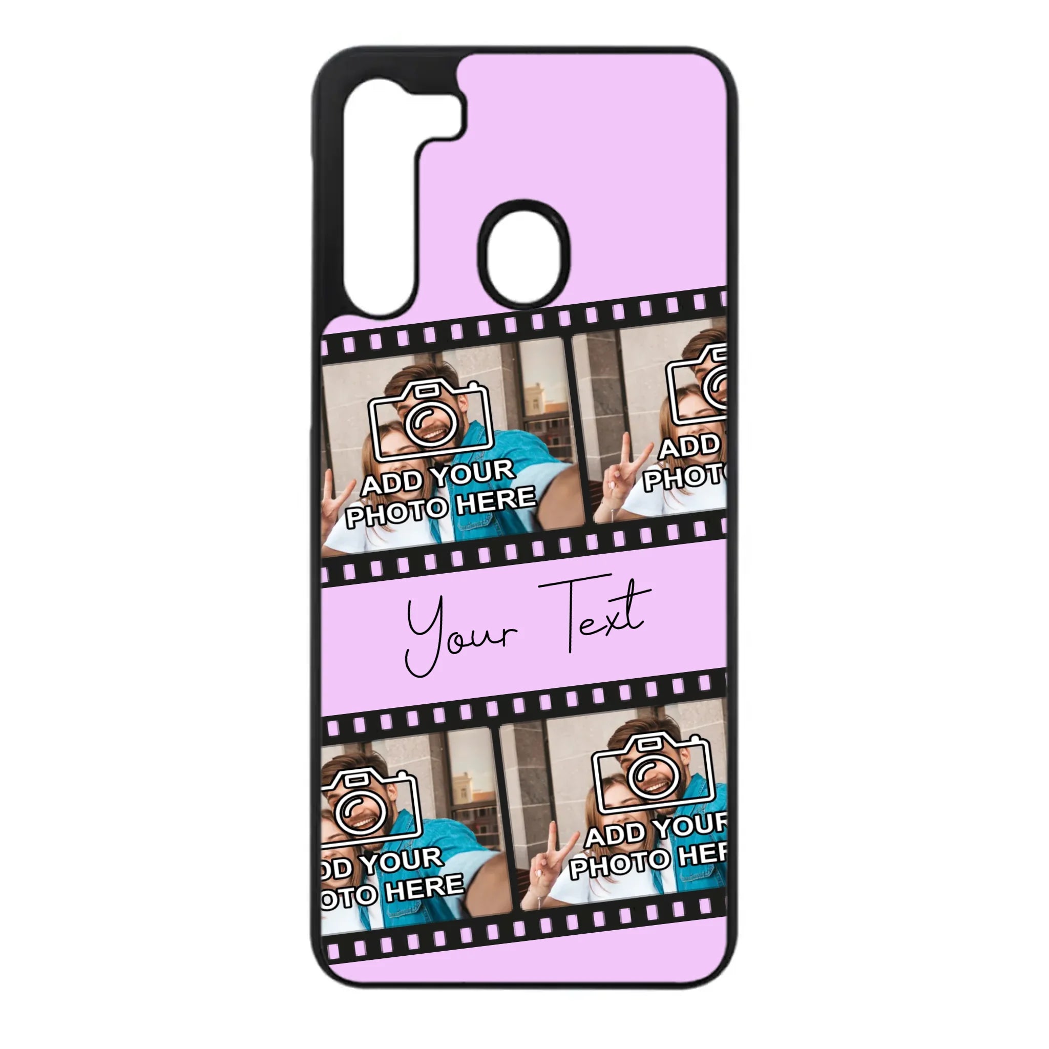 Custom Personalised Film Reel No.4 Rubber TPU Case for iPhone, Samsung & Pixel