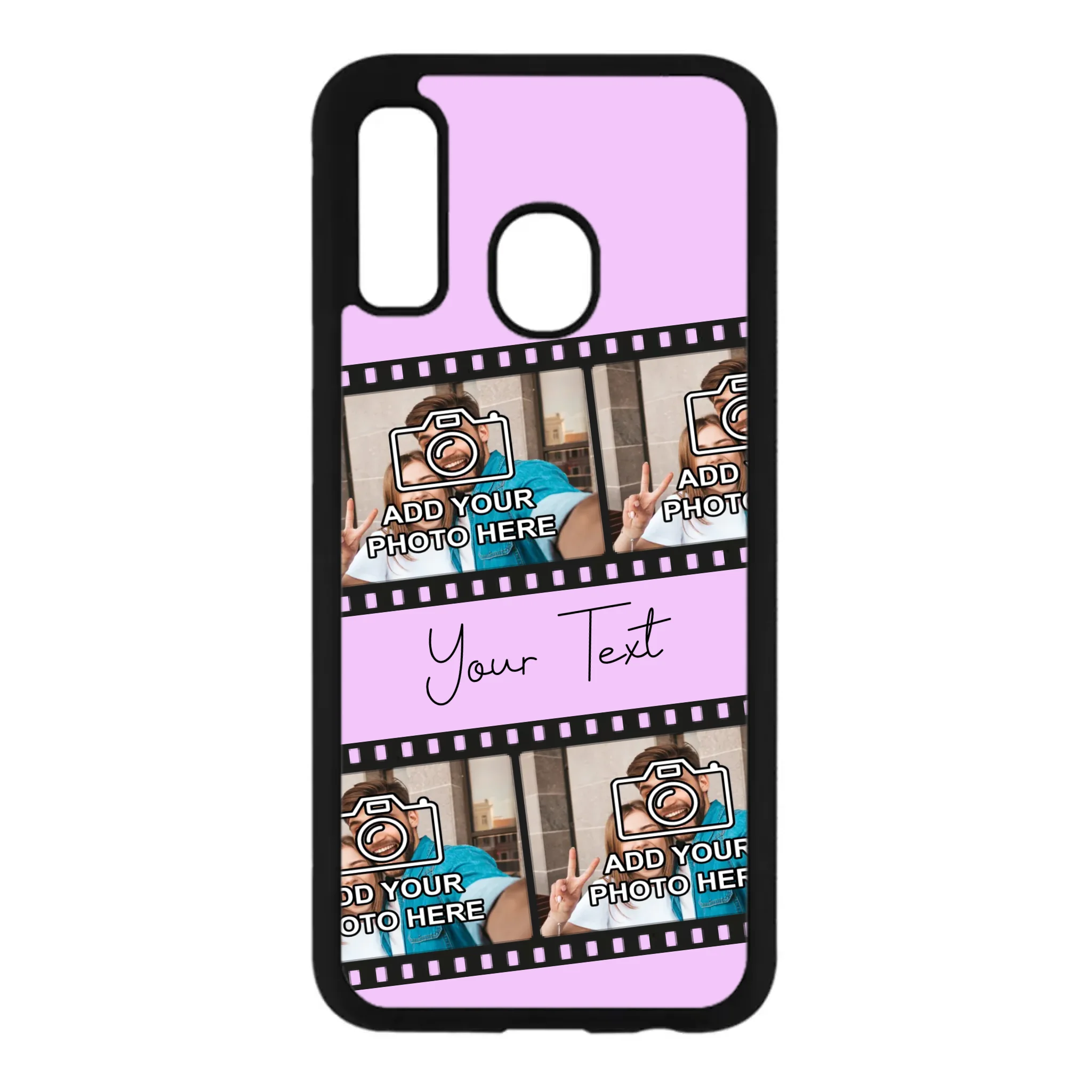Custom Personalised Film Reel No.4 Rubber TPU Case for iPhone, Samsung & Pixel