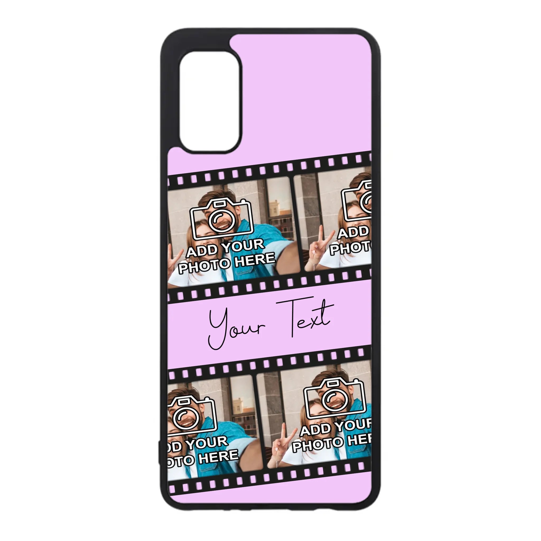 Custom Personalised Film Reel No.4 Rubber TPU Case for iPhone, Samsung & Pixel