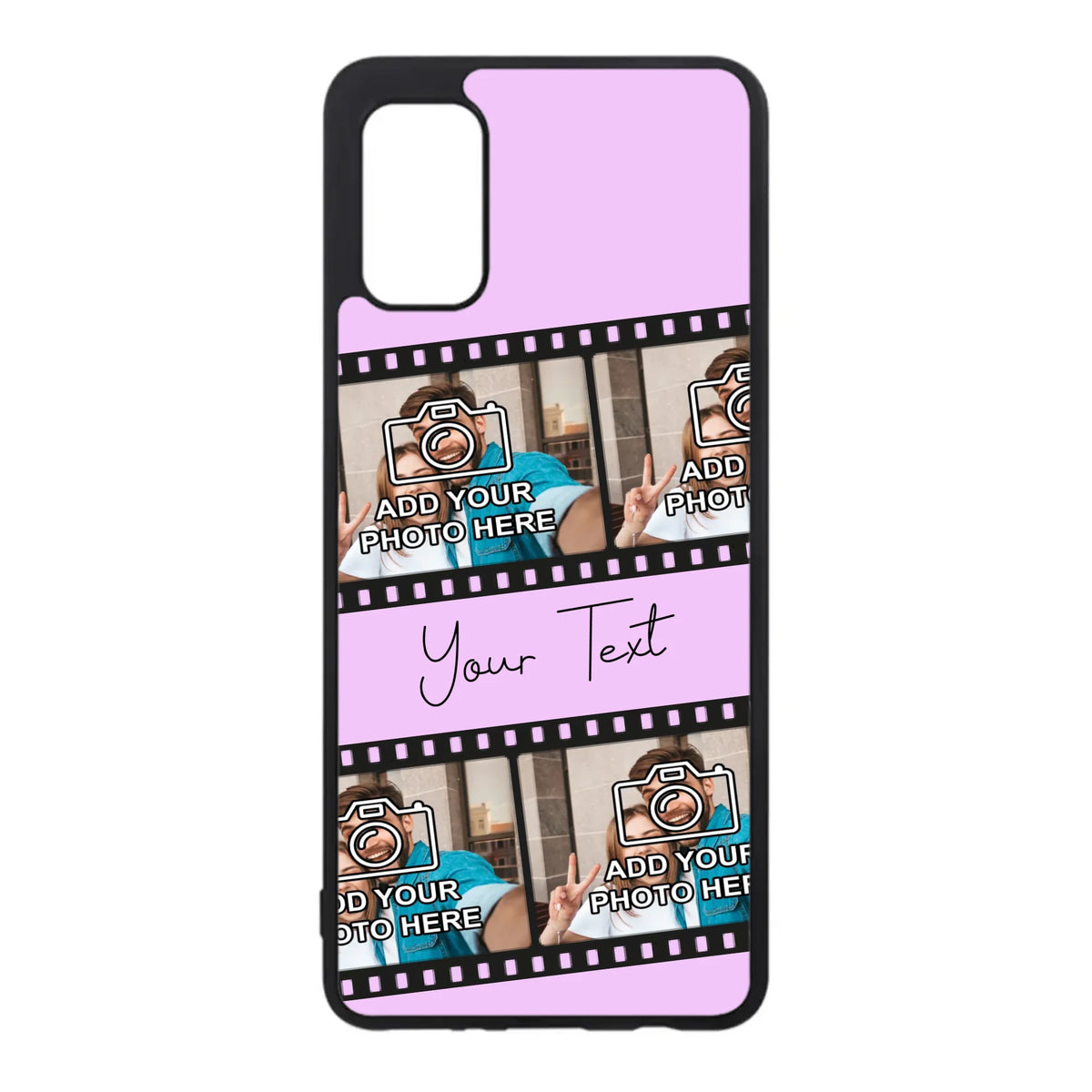 Custom Personalised Film Reel No.4 Rubber TPU Case for iPhone, Samsung & Pixel