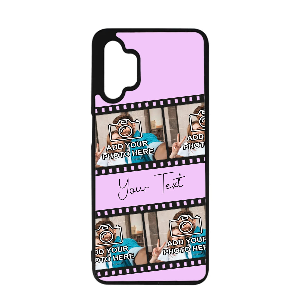 Custom Personalised Film Reel No.4 Rubber TPU Case for iPhone, Samsung & Pixel