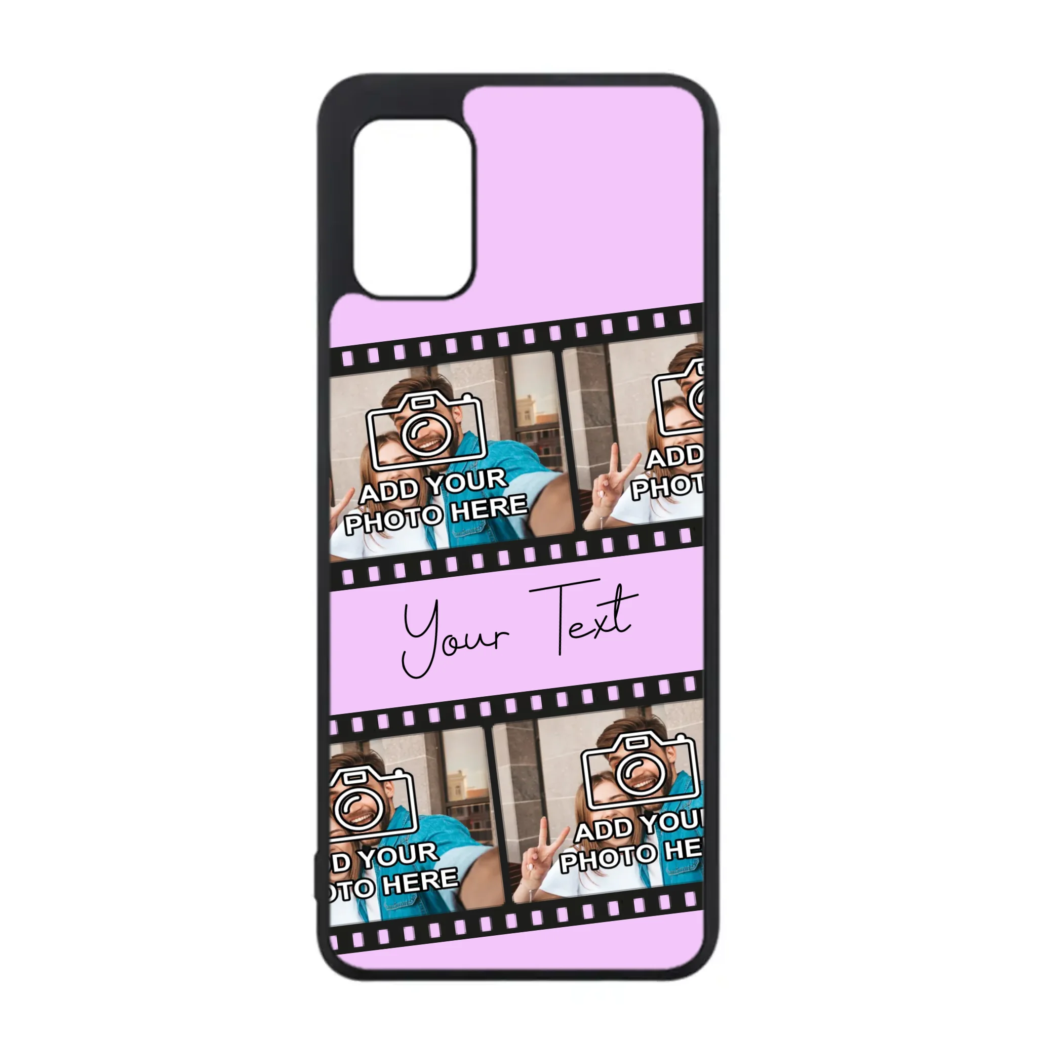 Custom Personalised Film Reel No.4 Rubber TPU Case for iPhone, Samsung & Pixel