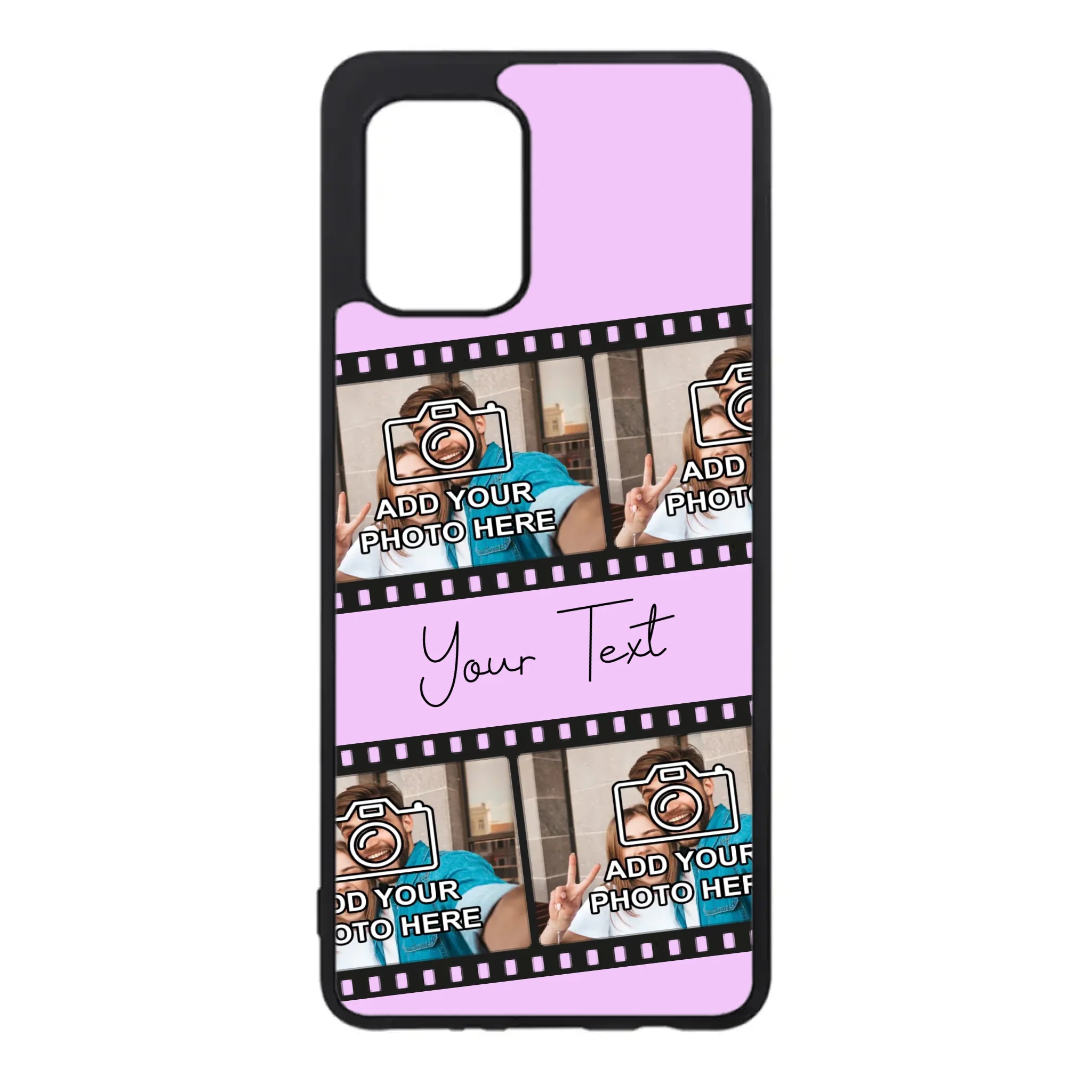 Custom Personalised Film Reel No.4 Rubber TPU Case for iPhone, Samsung & Pixel